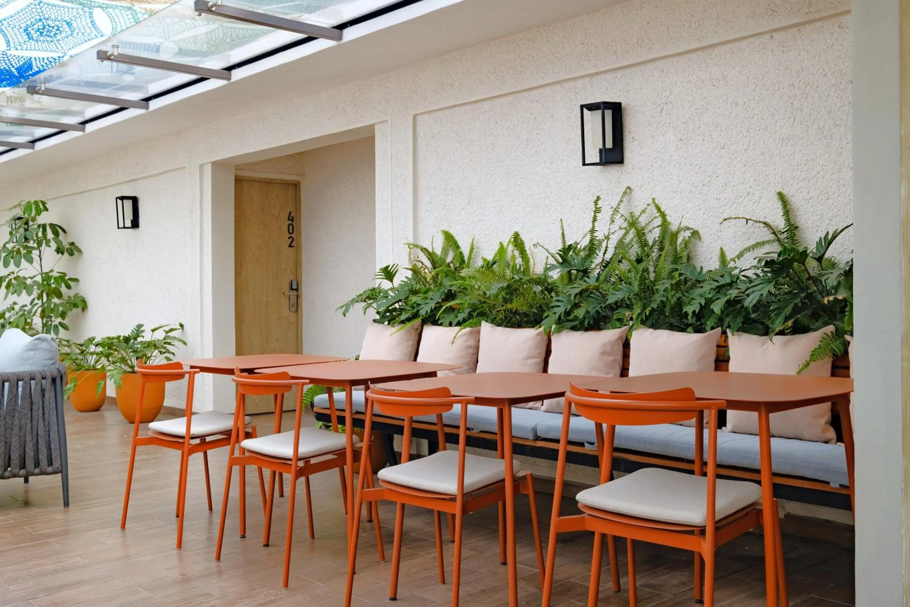 Patio in District Polanco by Lumina