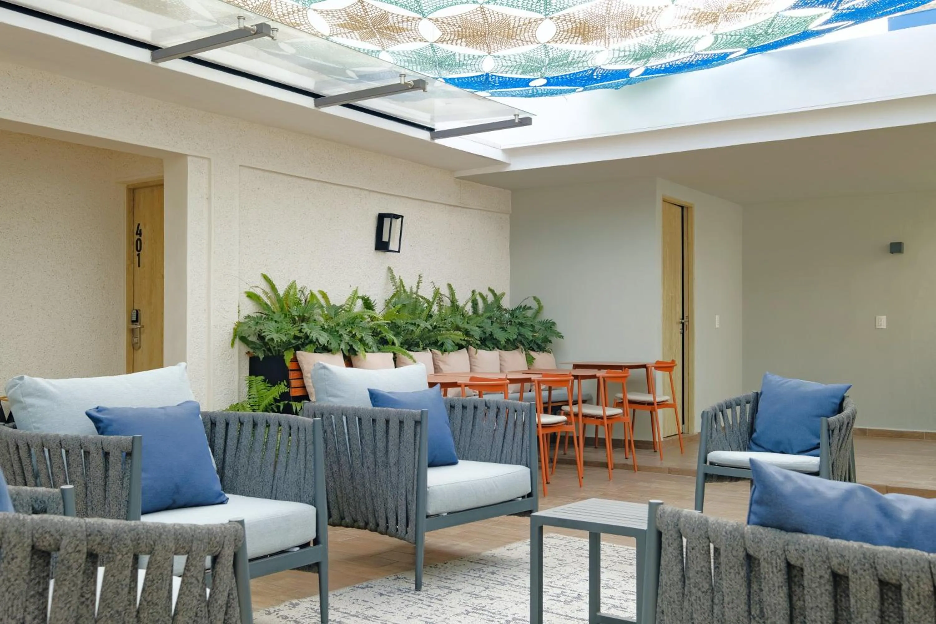 Balcony/Terrace in District Polanco by Lumina