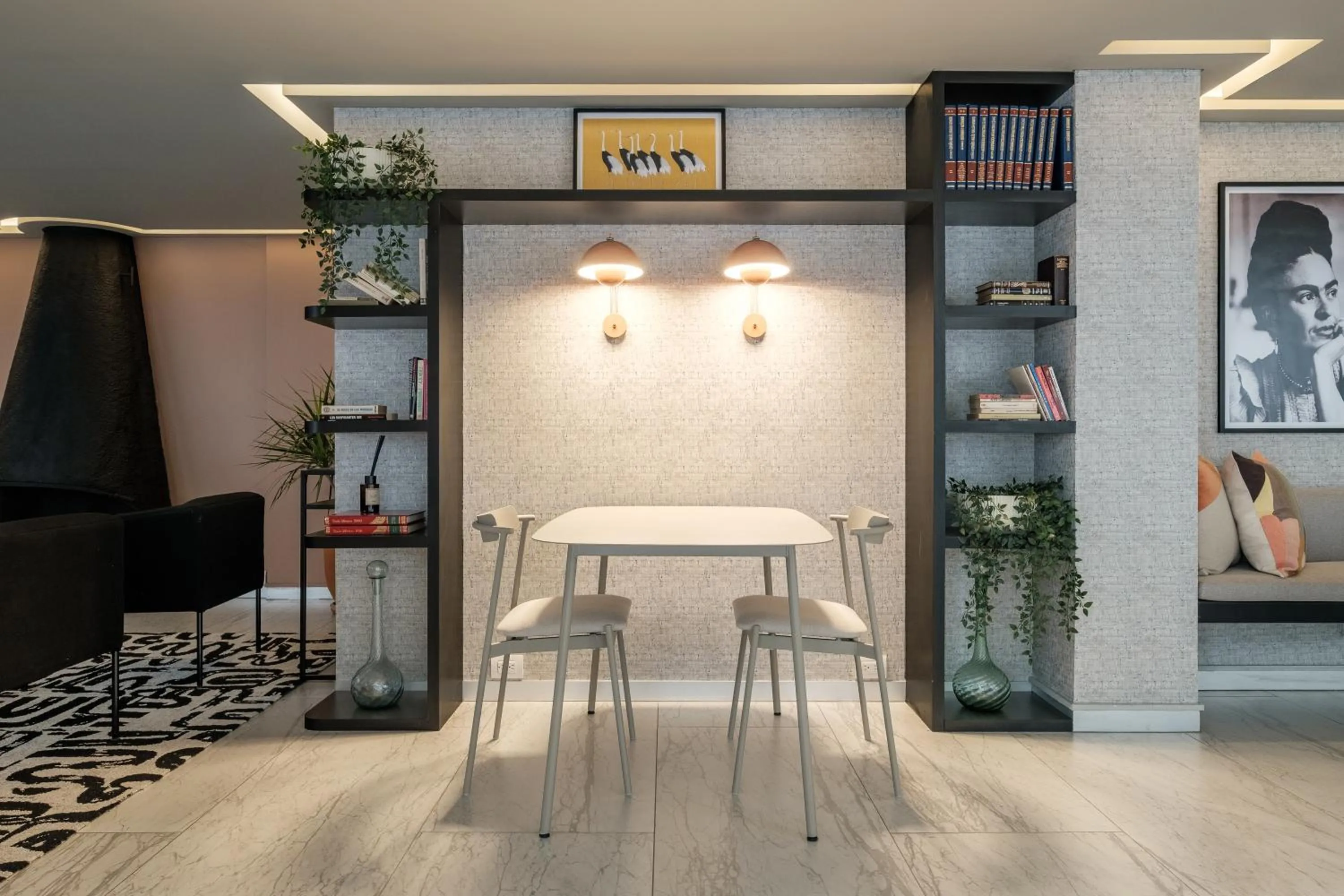 Living room in District Polanco by Lumina