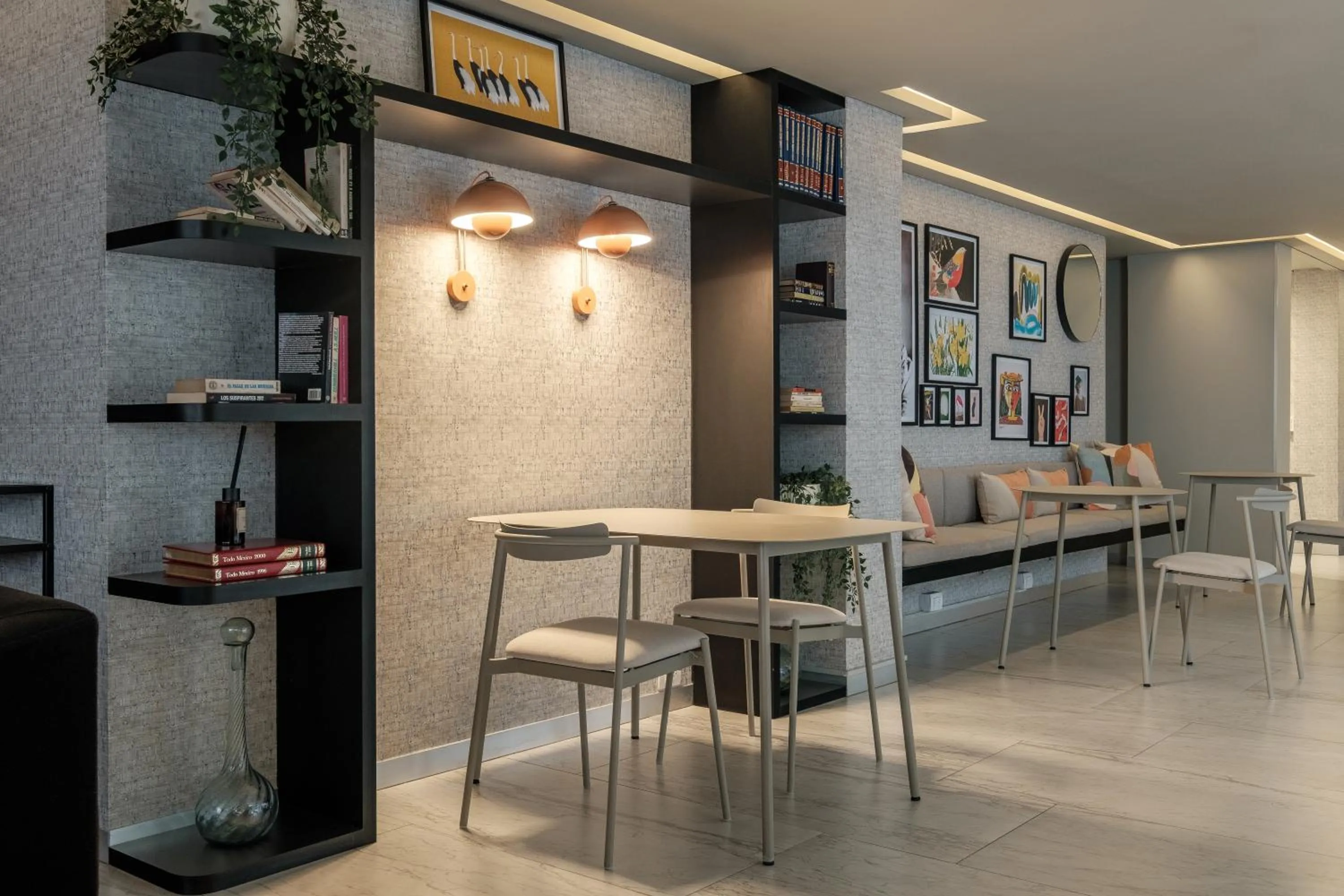 Living room in District Polanco by Lumina