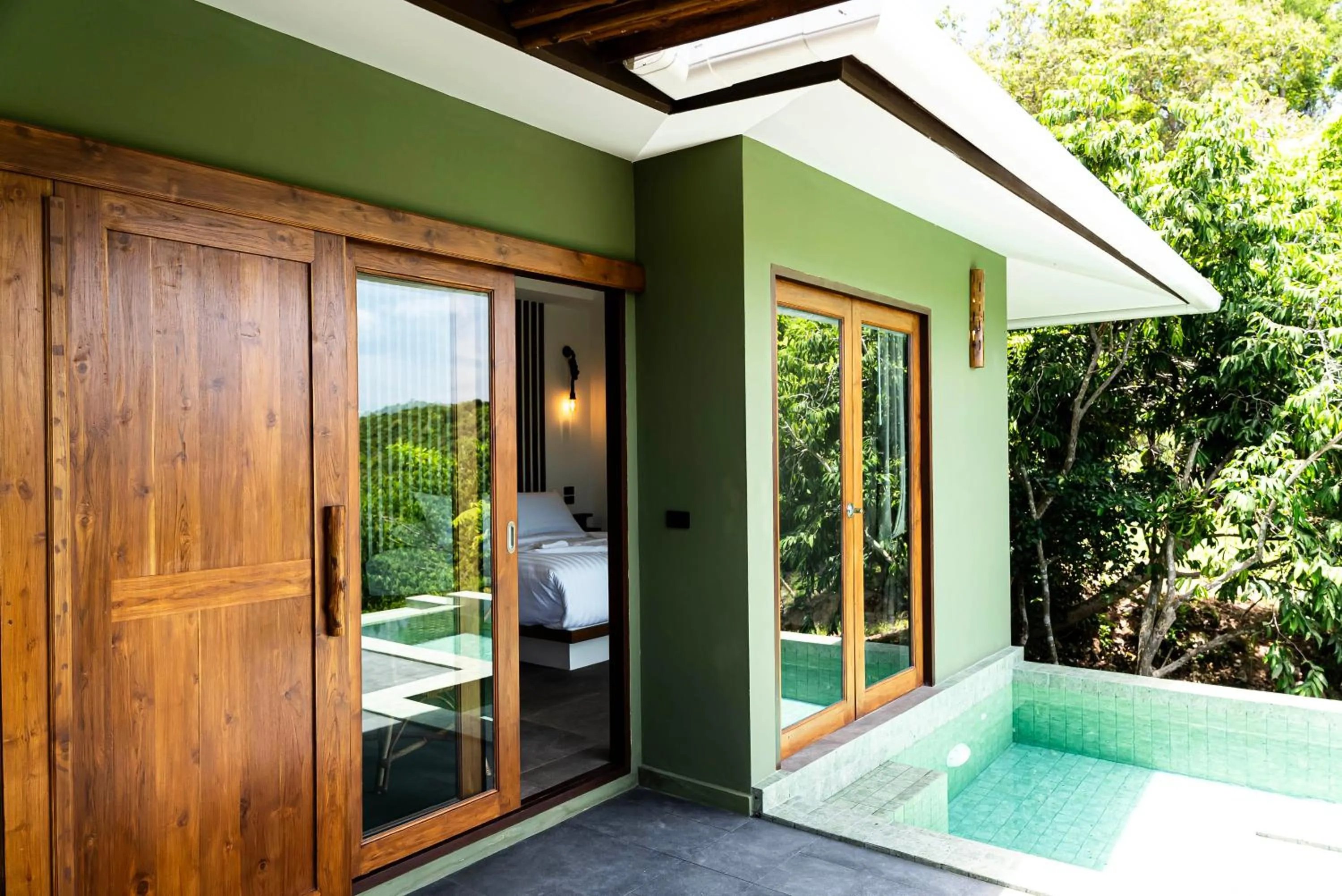 Patio in Mae Ya Resort