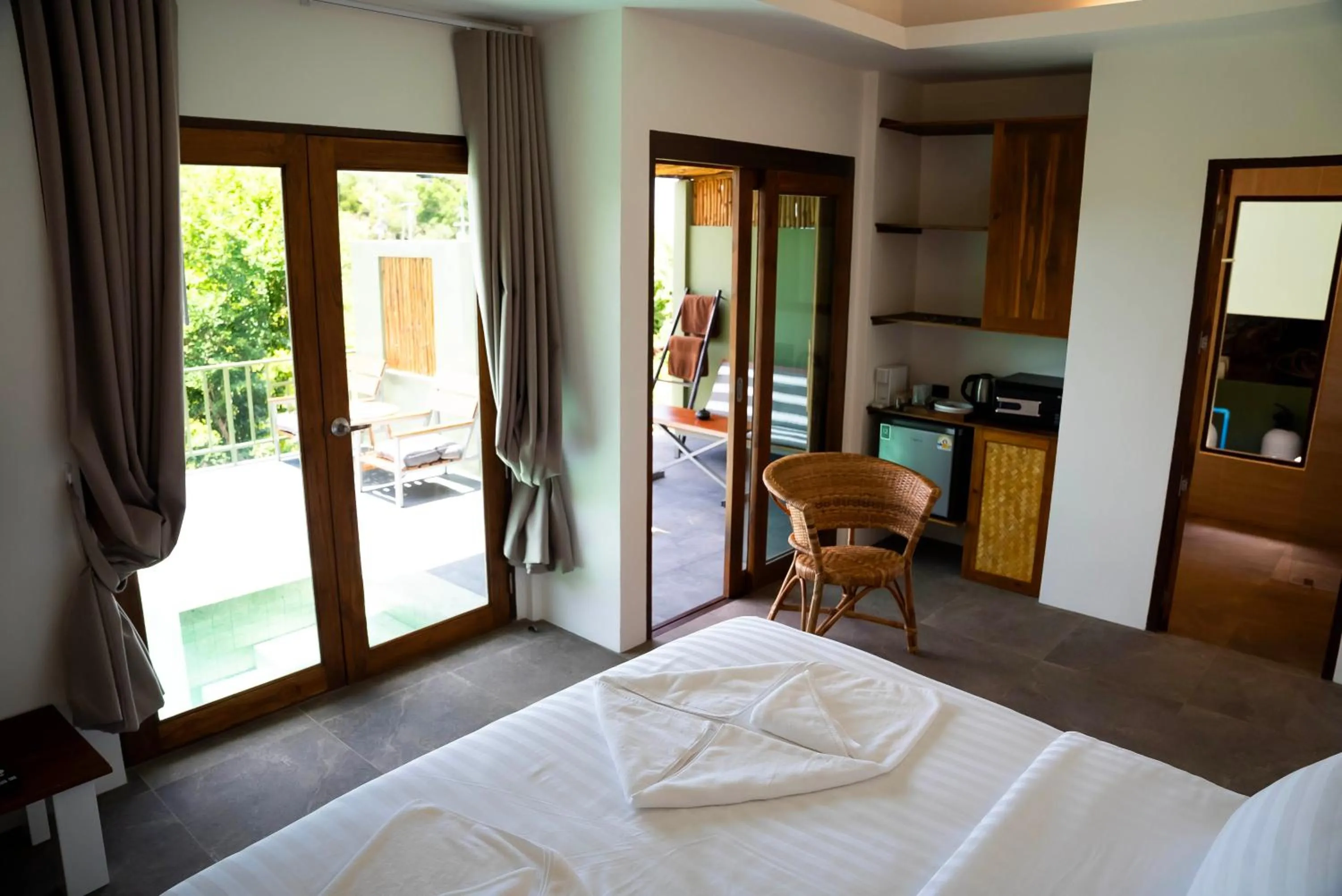 Bedroom, Bed in Mae Ya Resort