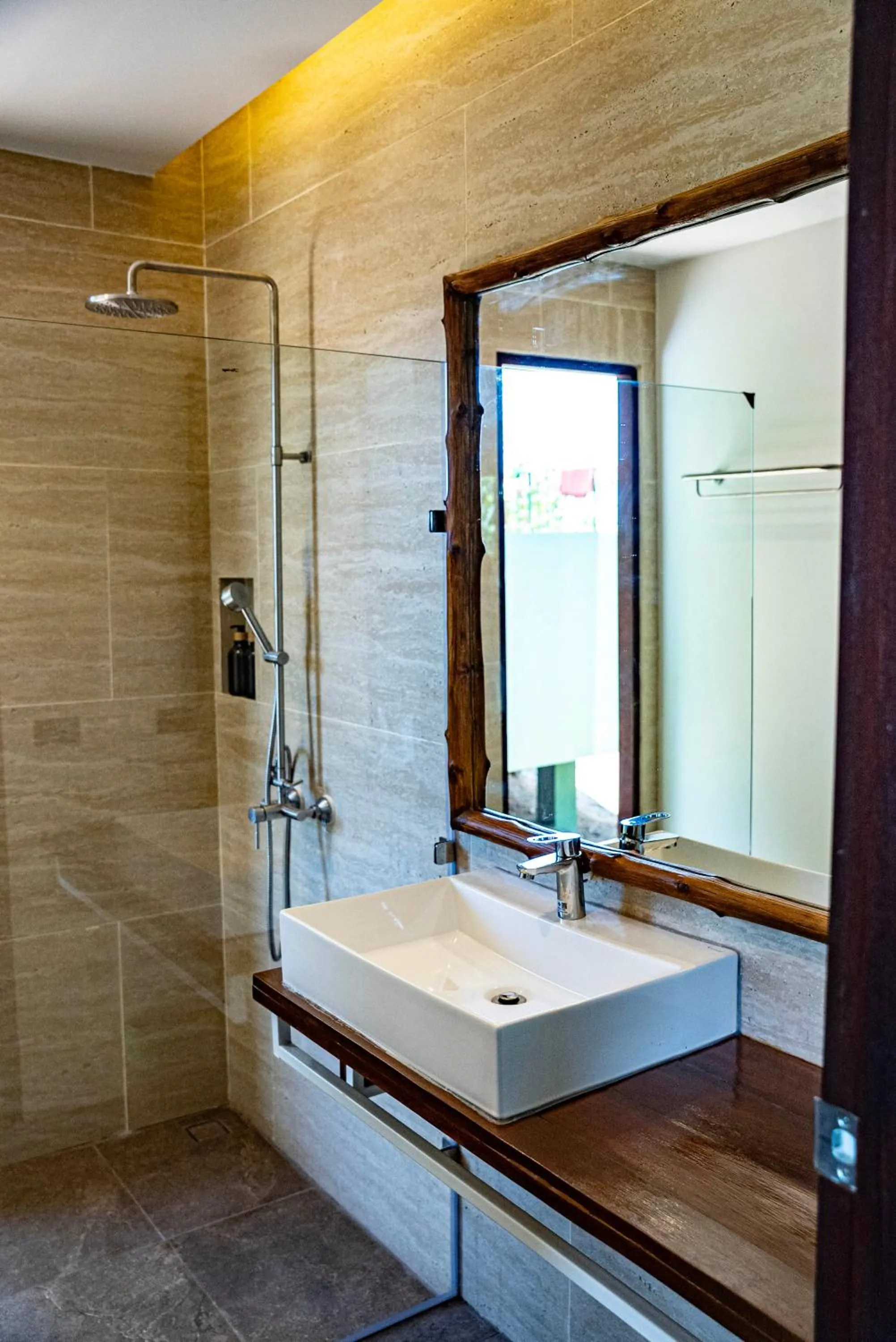 Shower in Mae Ya Resort