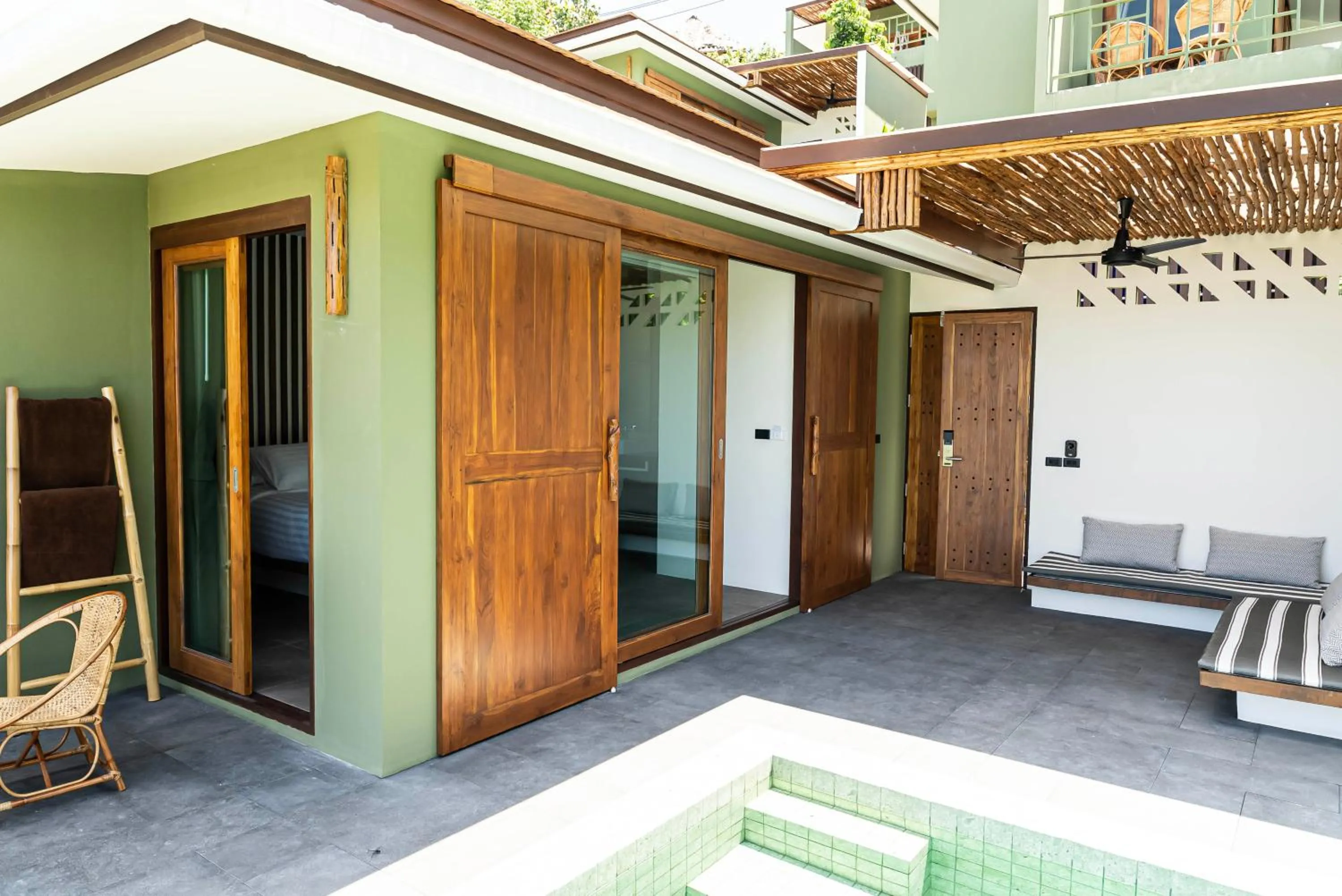 Balcony/Terrace in Mae Ya Resort