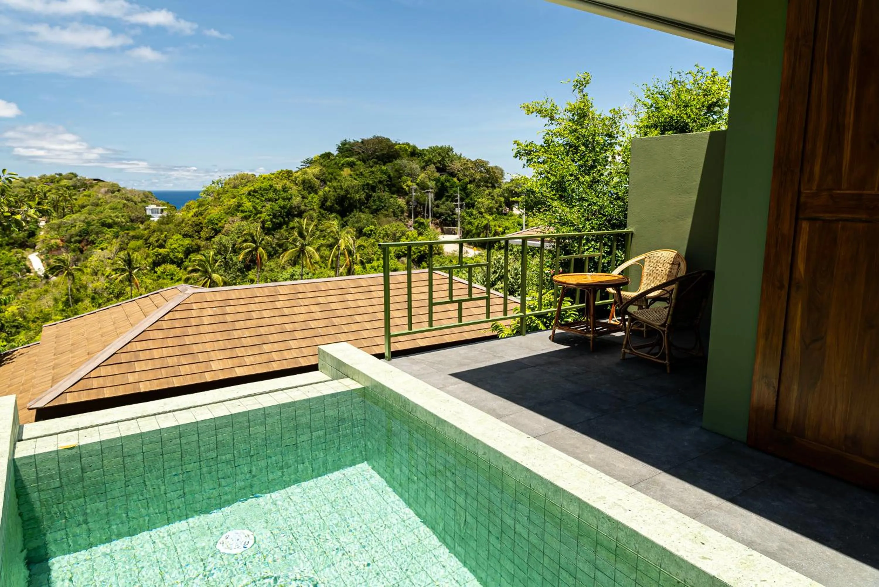 Pool view in Mae Ya Resort