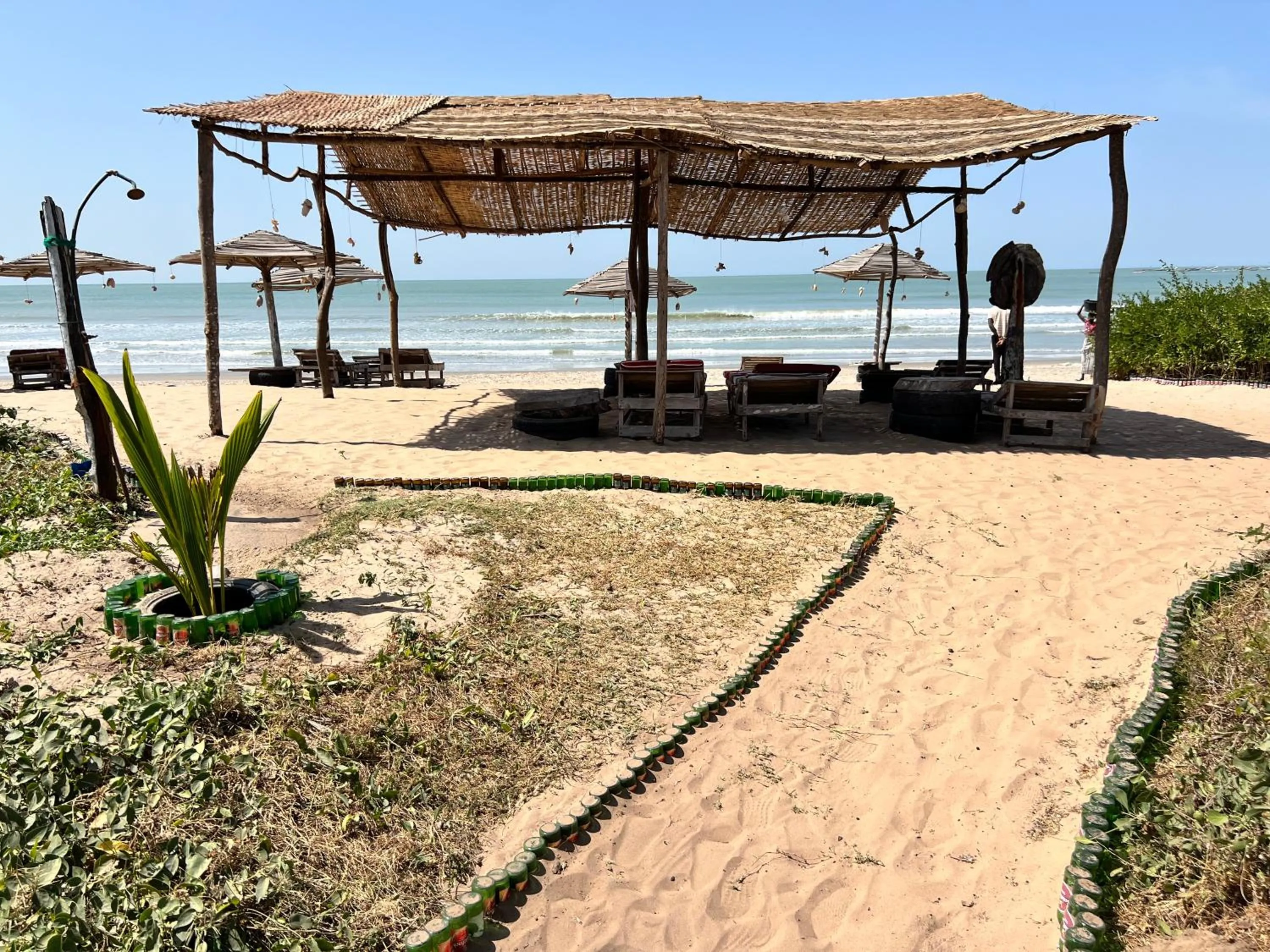 Beach in Nemasu Eco-lodge
