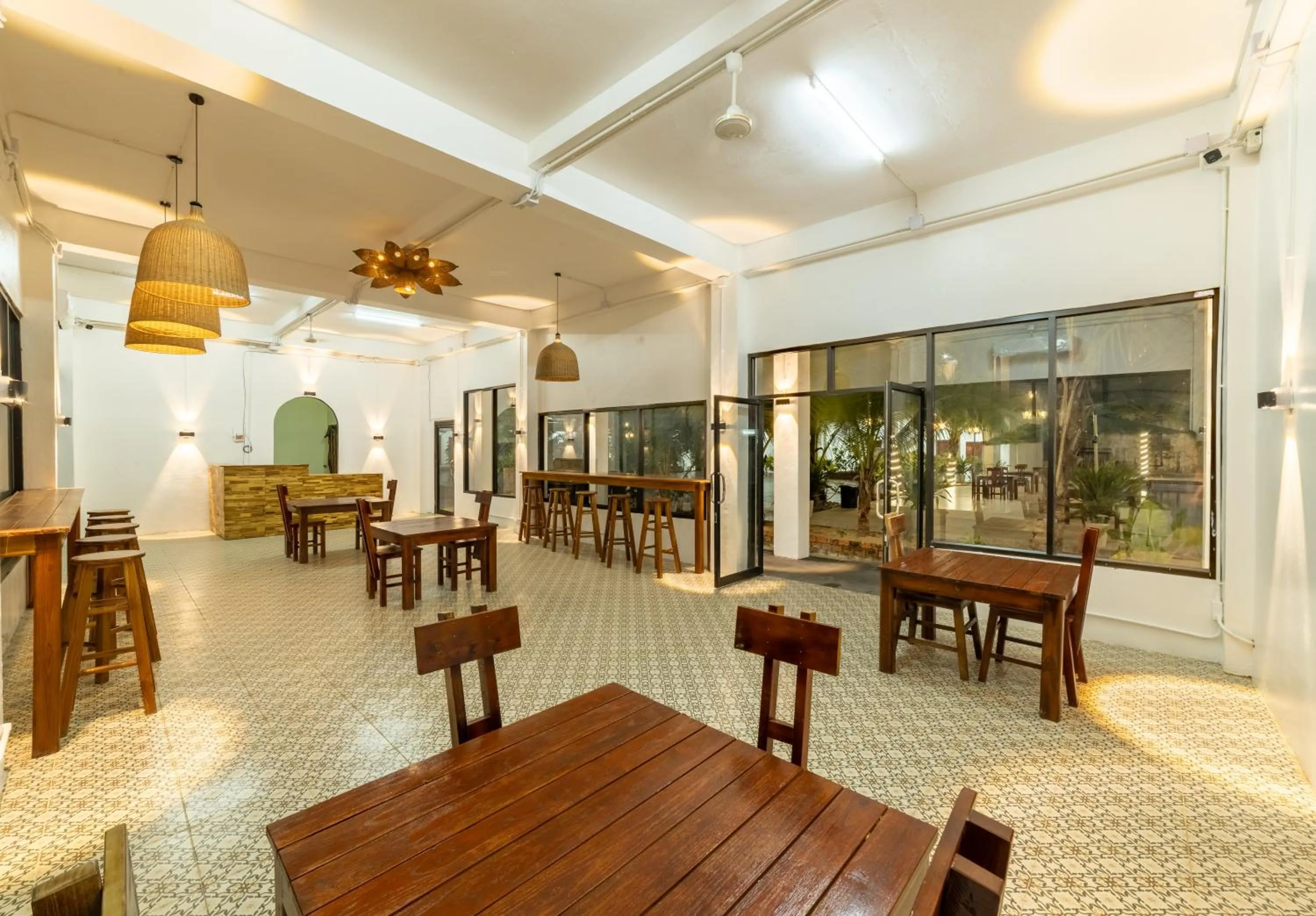 On site in Peaceful Hotel