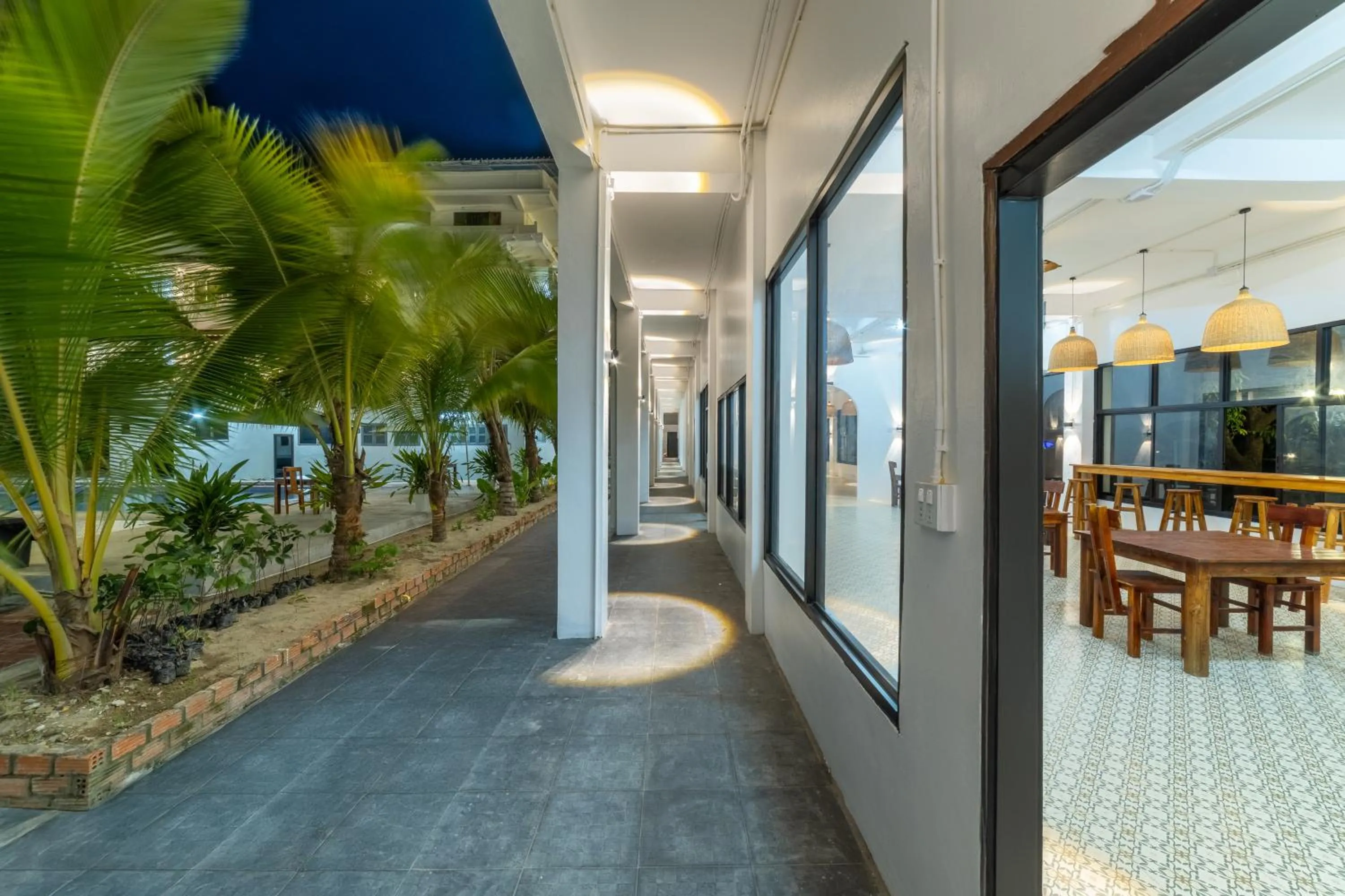 On site in Peaceful Hotel