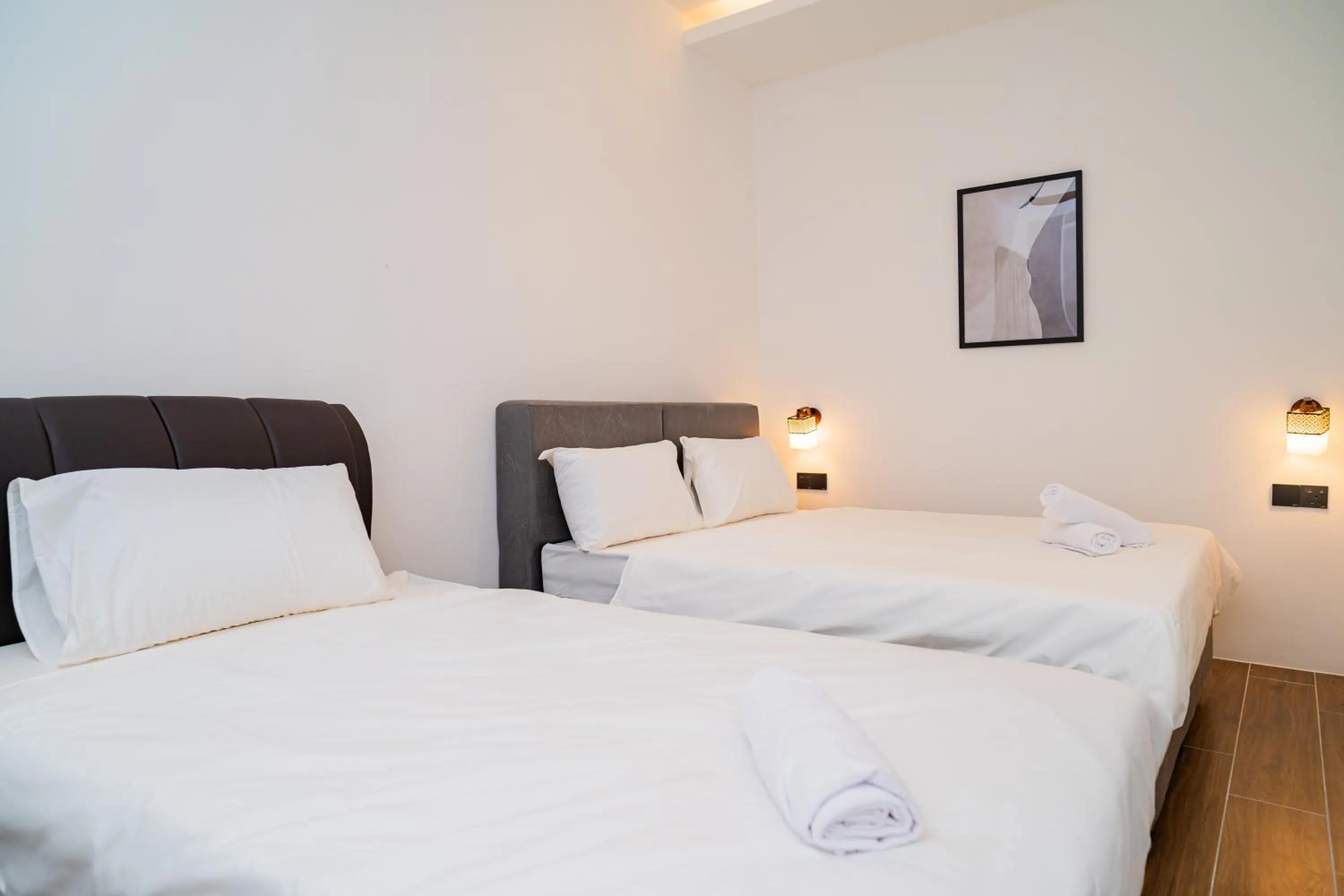 Bed in Jovial Industrial Stylish Lodge ````Bukit Mertajam