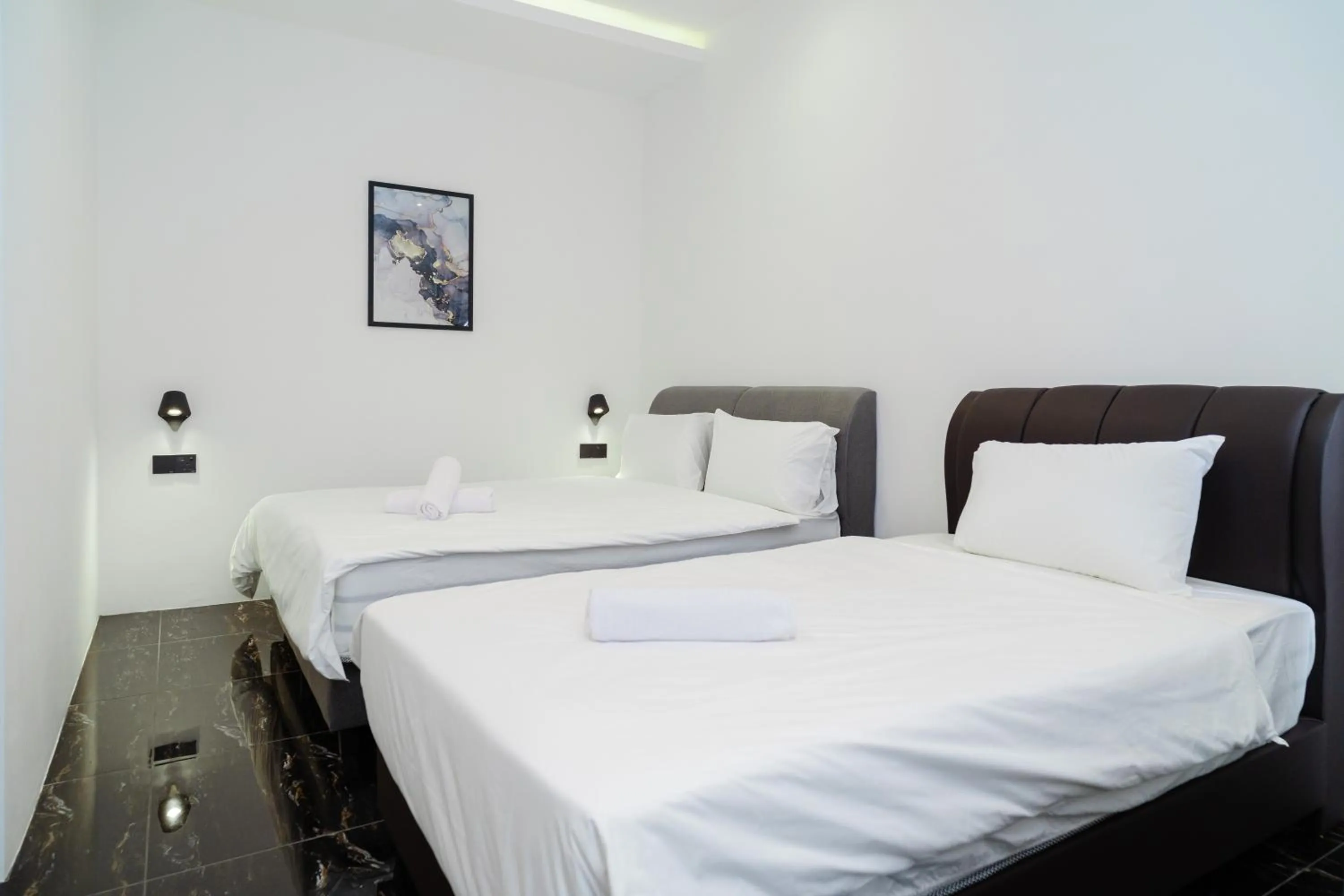 Bed in Jovial Industrial Stylish Lodge ````Bukit Mertajam