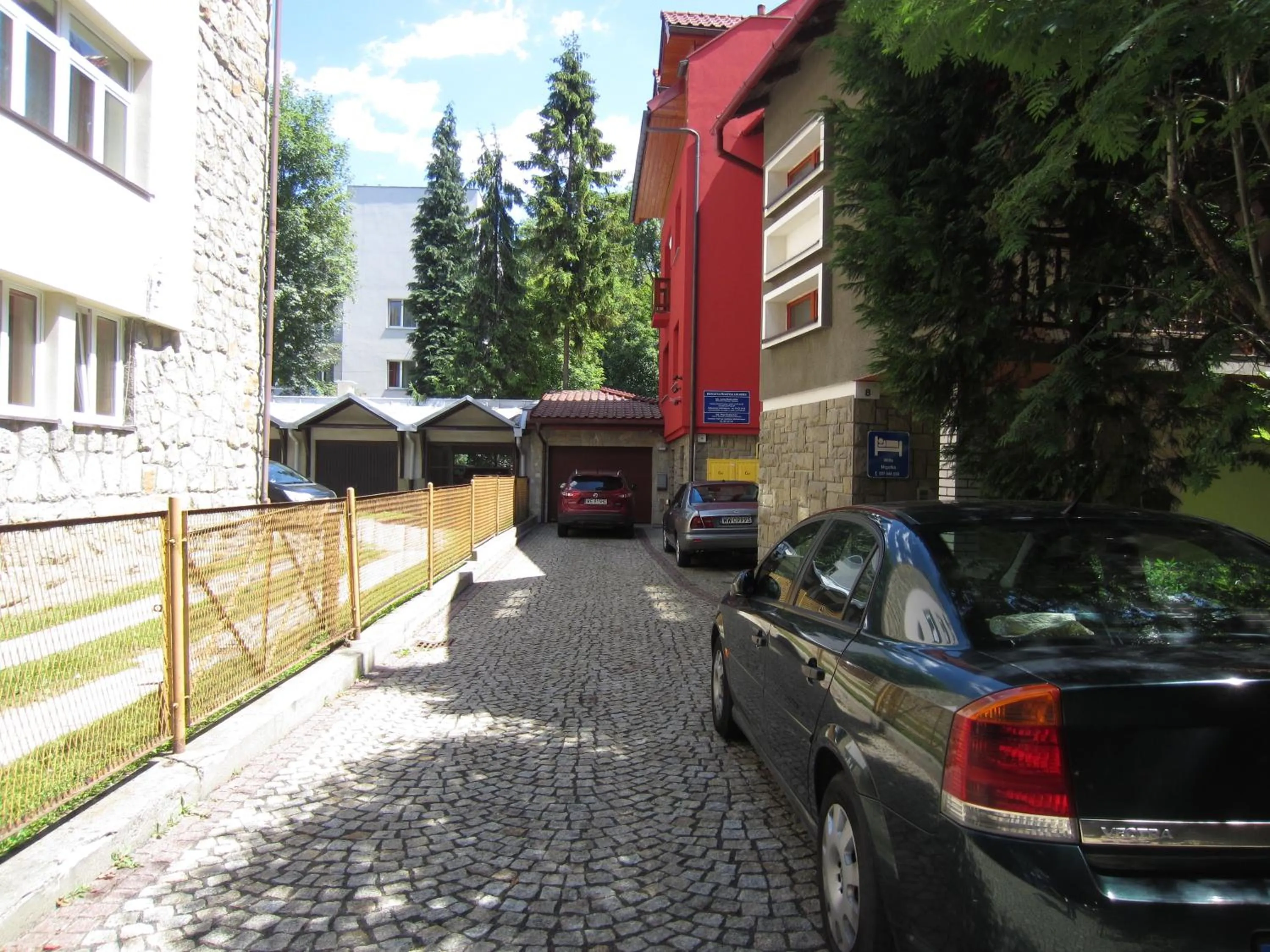 Willa M cisza w centrum miasta