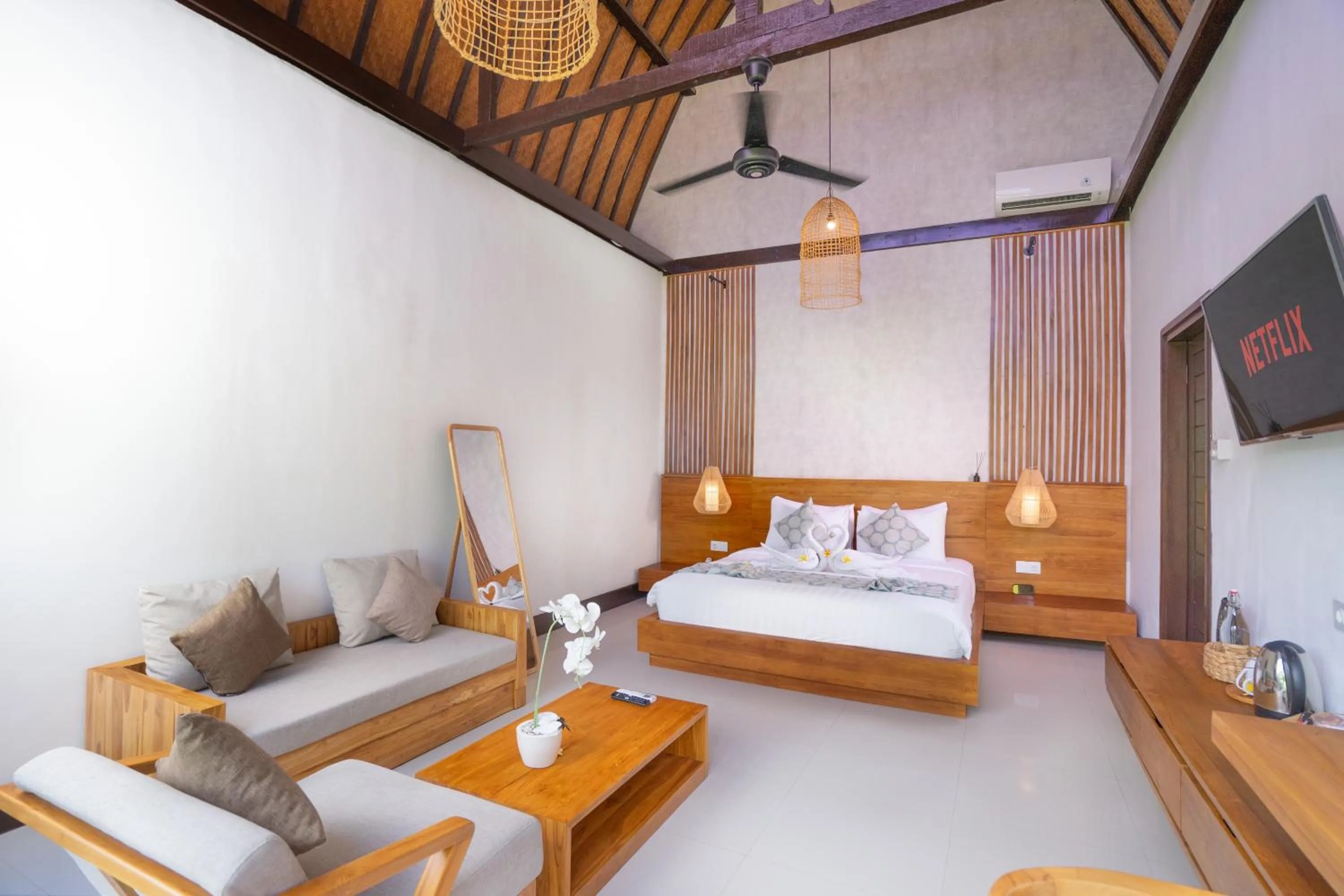 Photo of the whole room, Bed in Cemara Hills Uluwatu, The Reserve - Cottages & Villas