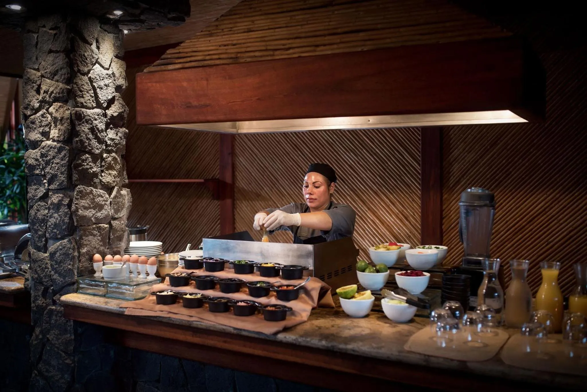 Food and drinks in Peace Lodge