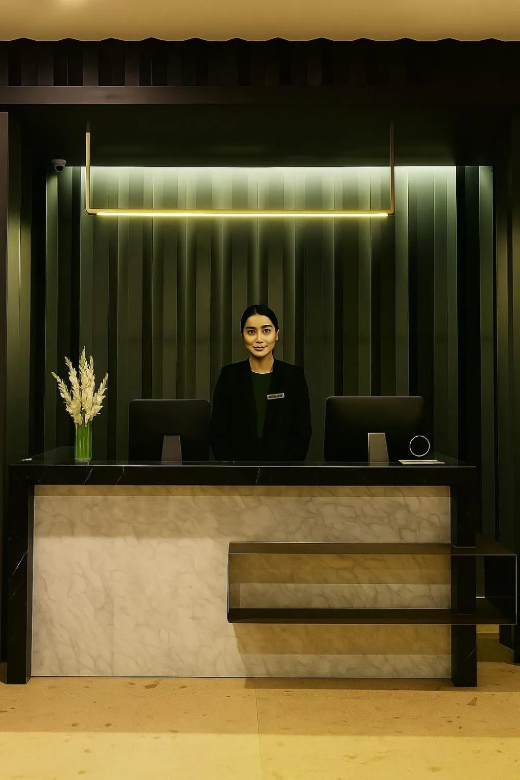 Lobby or reception in QNZ Hotel Jakarta