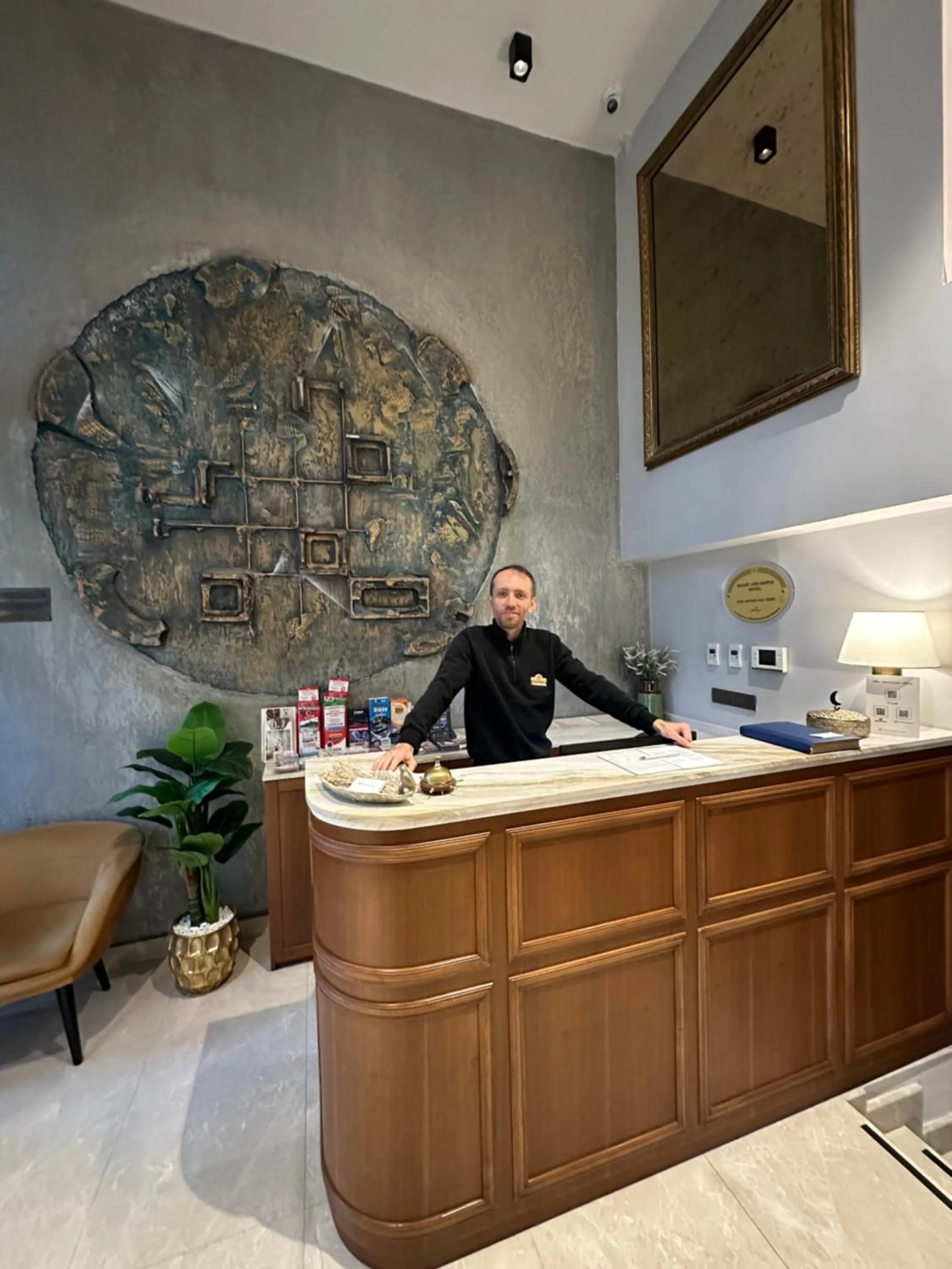 Lobby or reception in Smart and Simple Hotel Karakoy