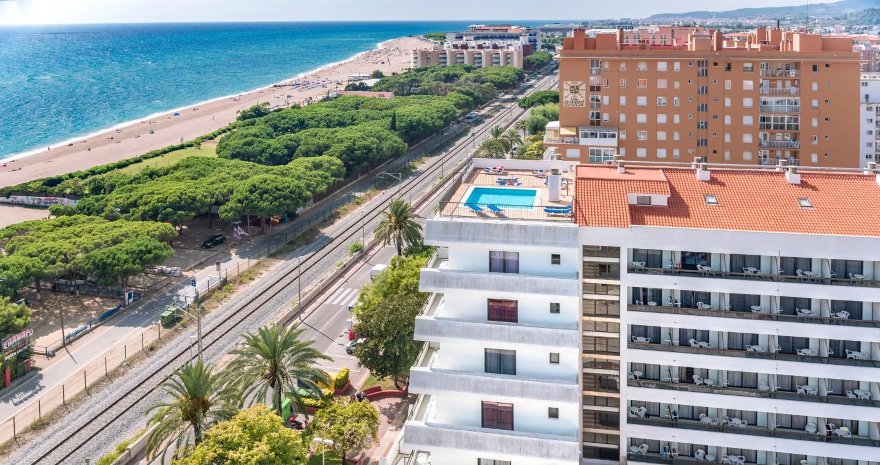 Bird's eye view in Tropic Park