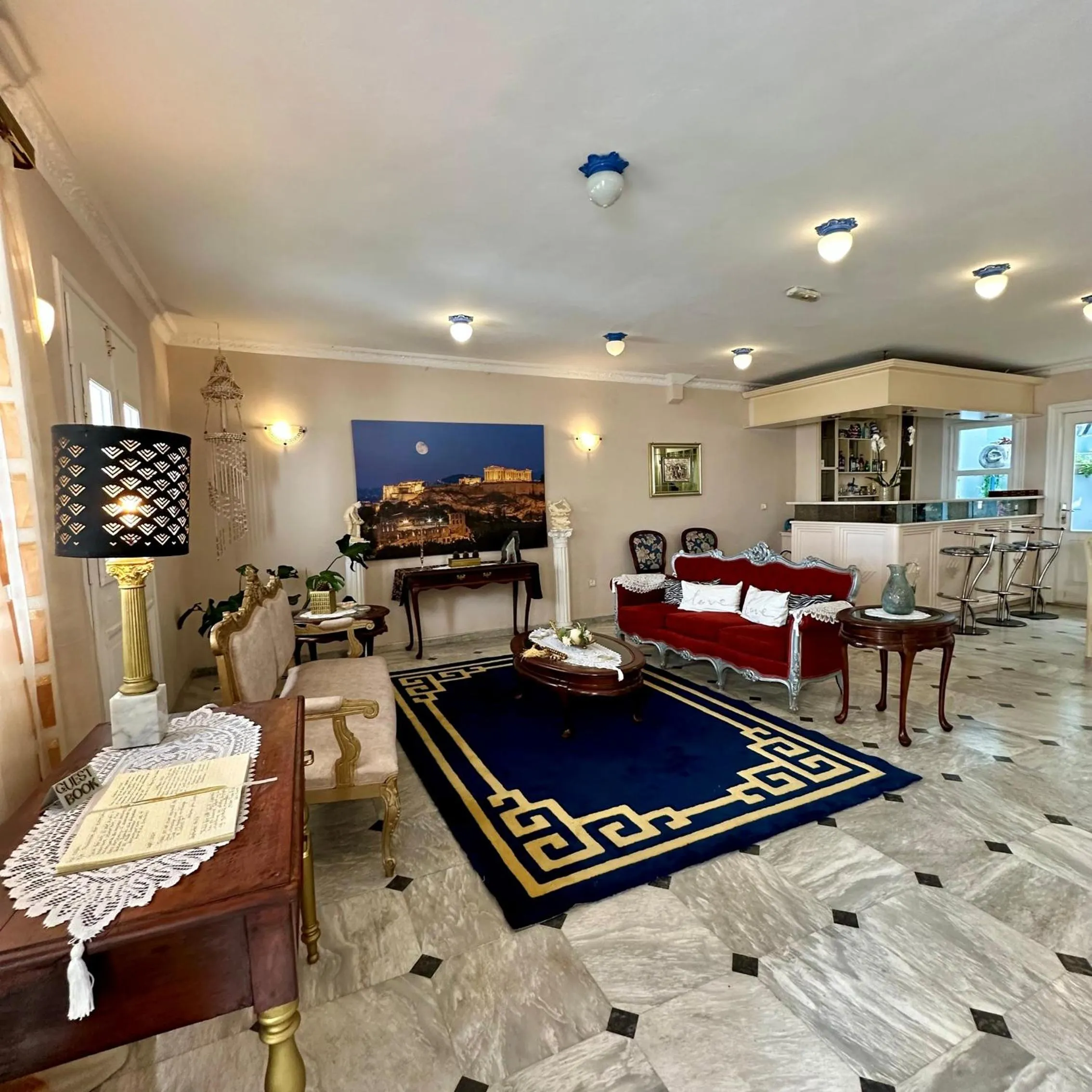 Lobby or reception in Hotel Lenox