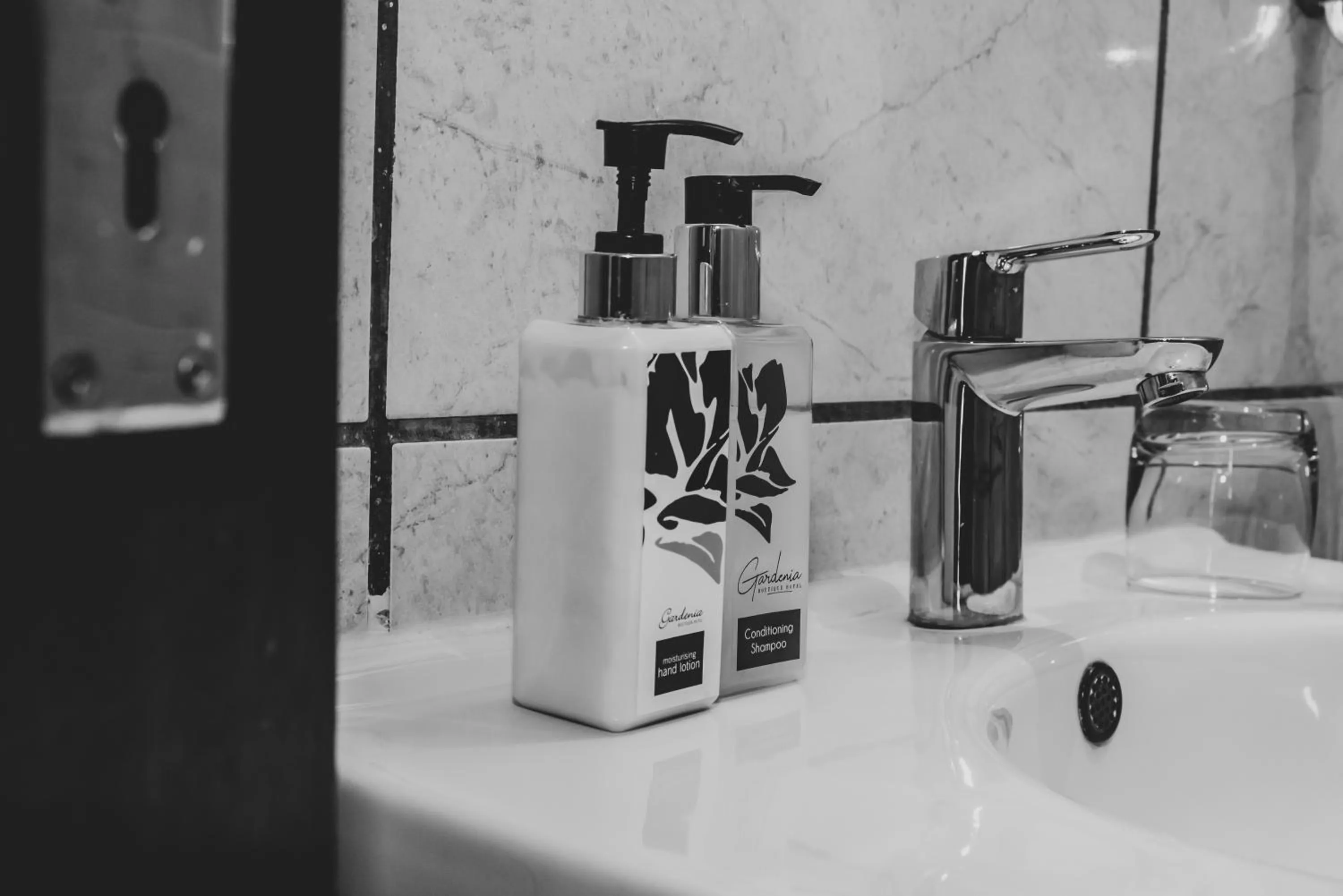 Shower in Gardenia Boutique Hotel