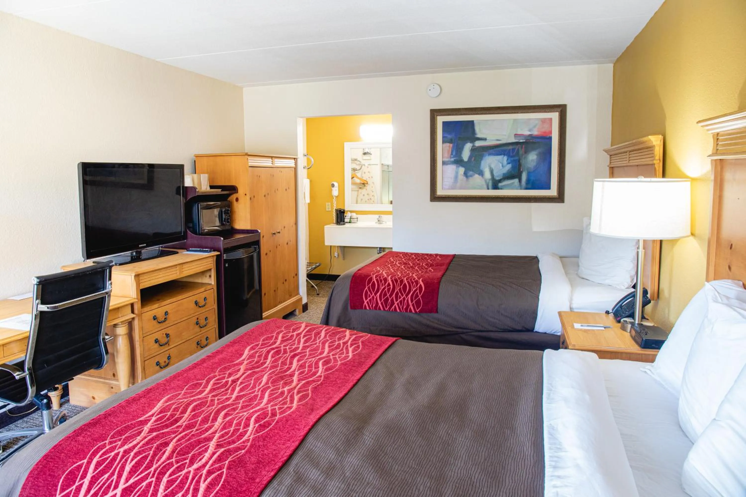 Bed in Grand Vista Hotel