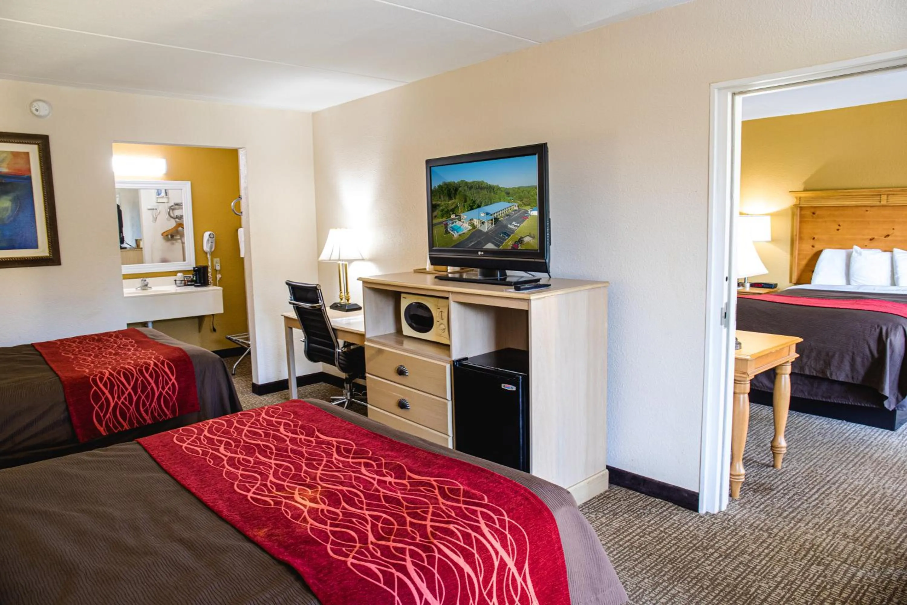 Bed in Grand Vista Hotel