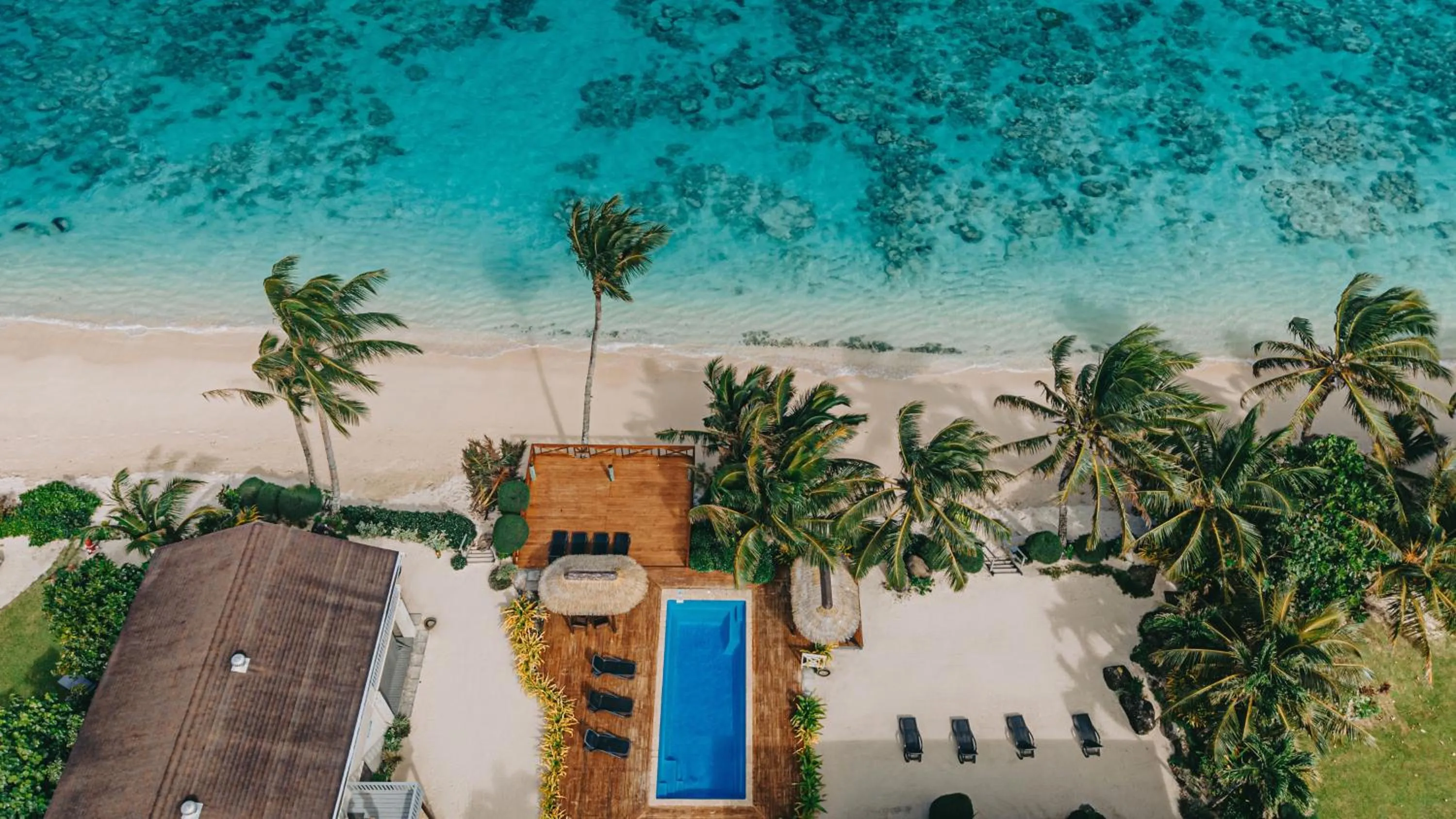 Bird's eye view in Moana Sands Villas & Apartments