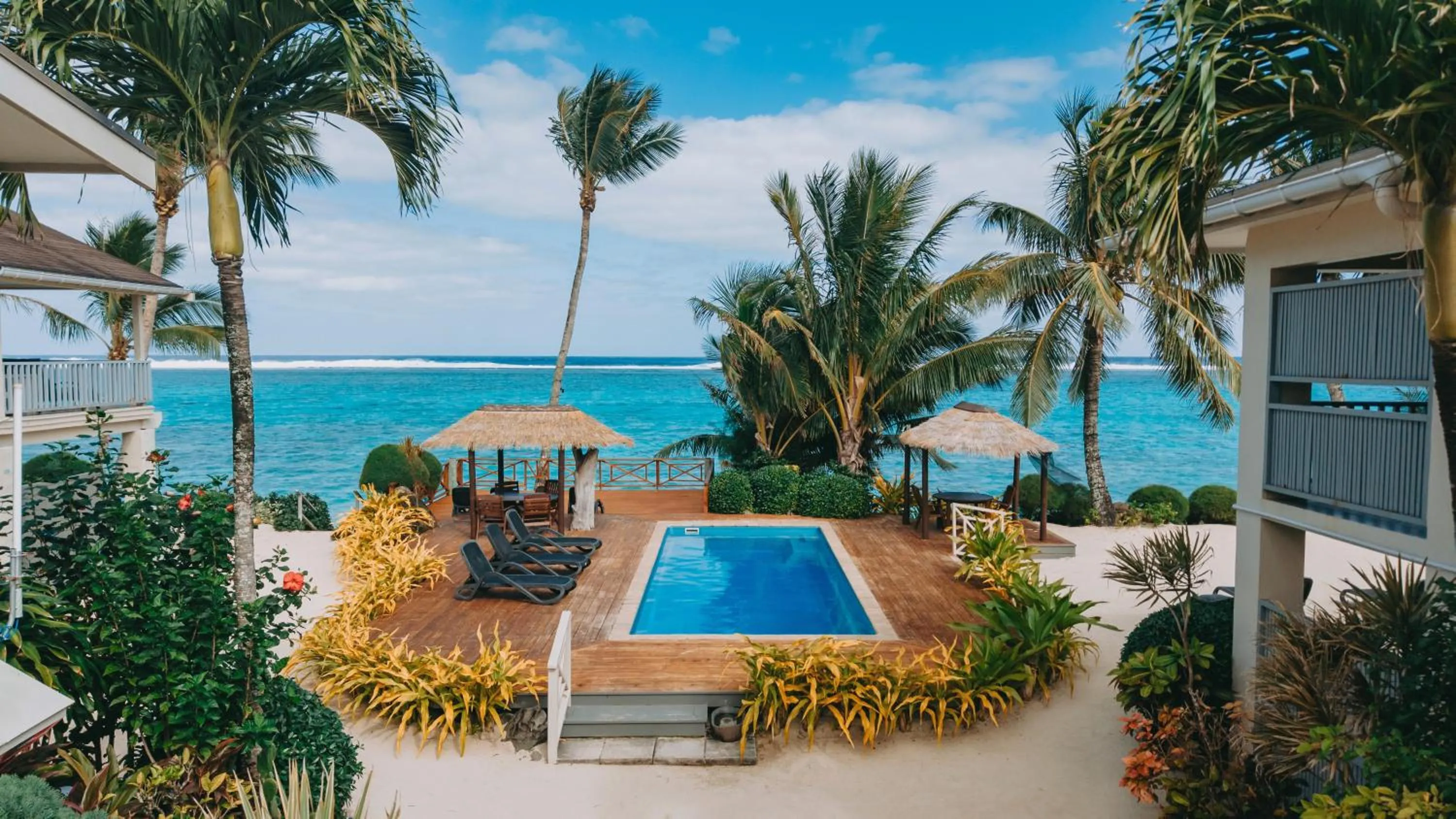 Pool view in Moana Sands Villas & Apartments