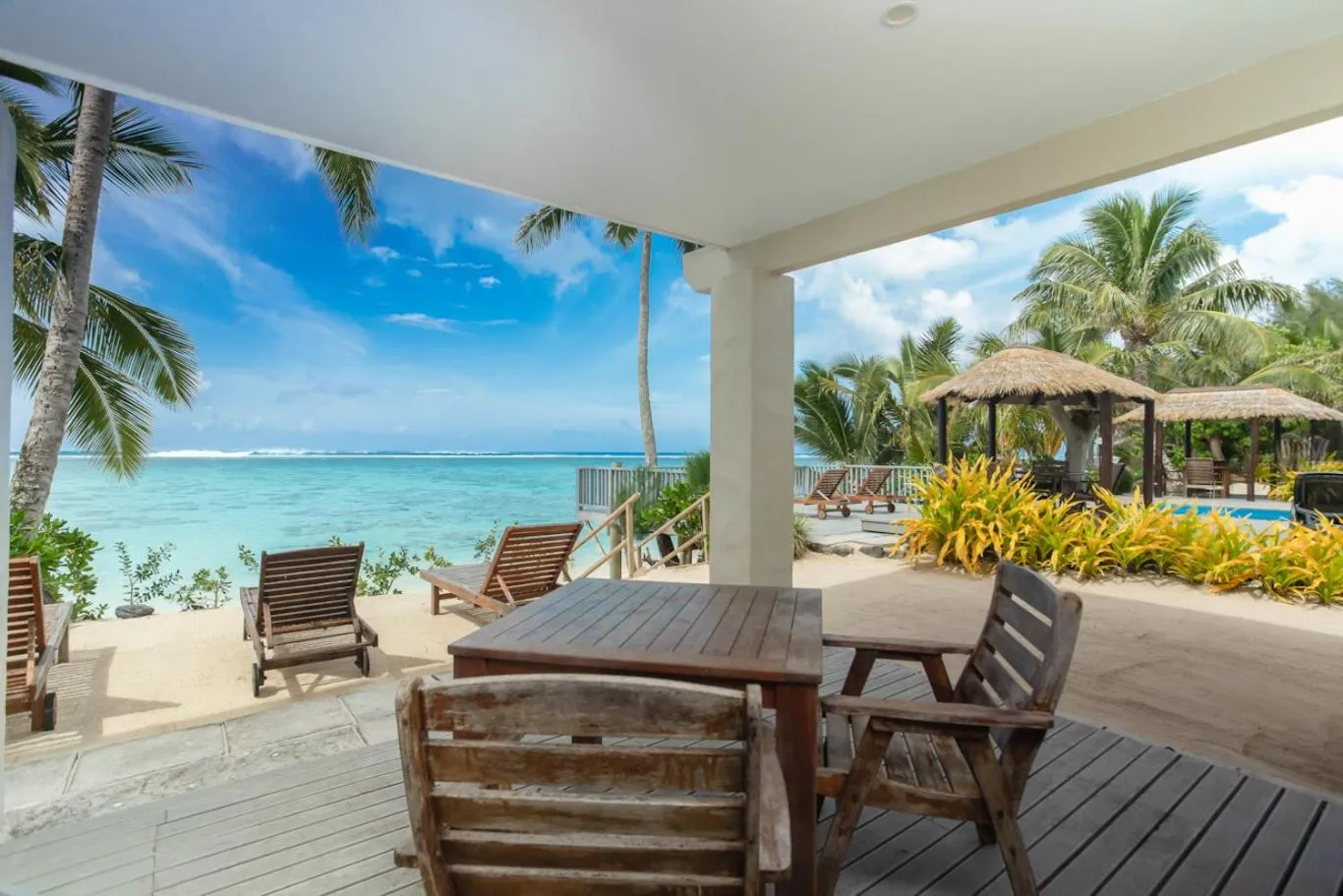 Patio in Moana Sands Villas & Apartments