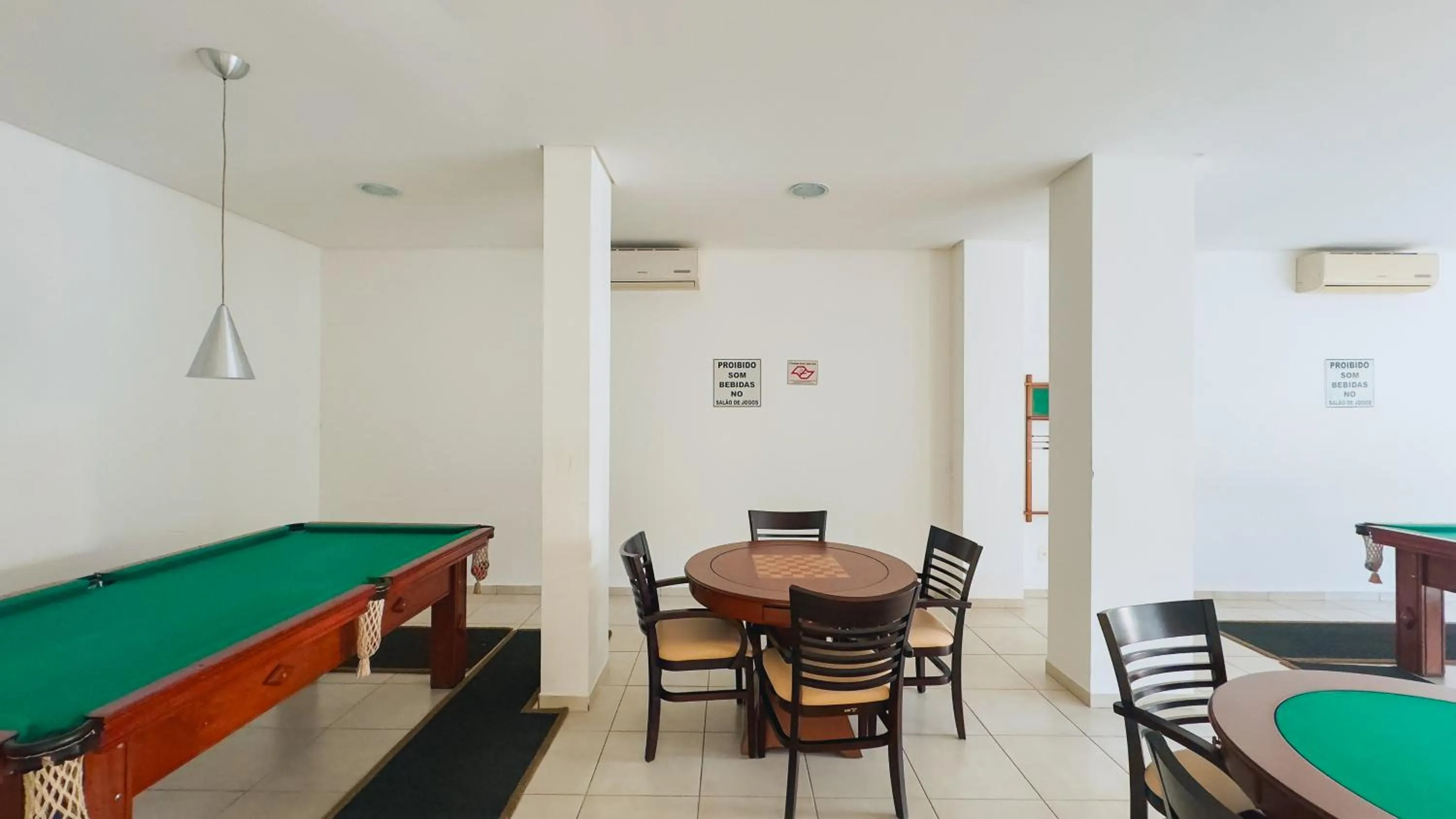 Game Room in Apartamento confortável praia grande Ubatuba