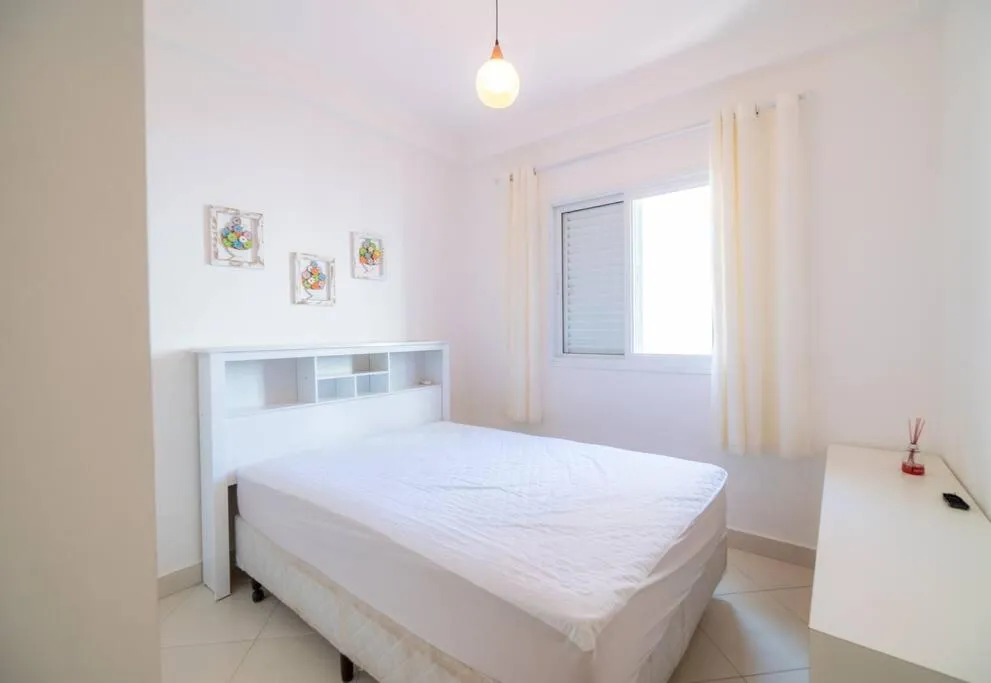 Bed in Apartamento confortável praia grande Ubatuba