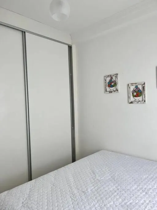 Bed in Apartamento confortável praia grande Ubatuba