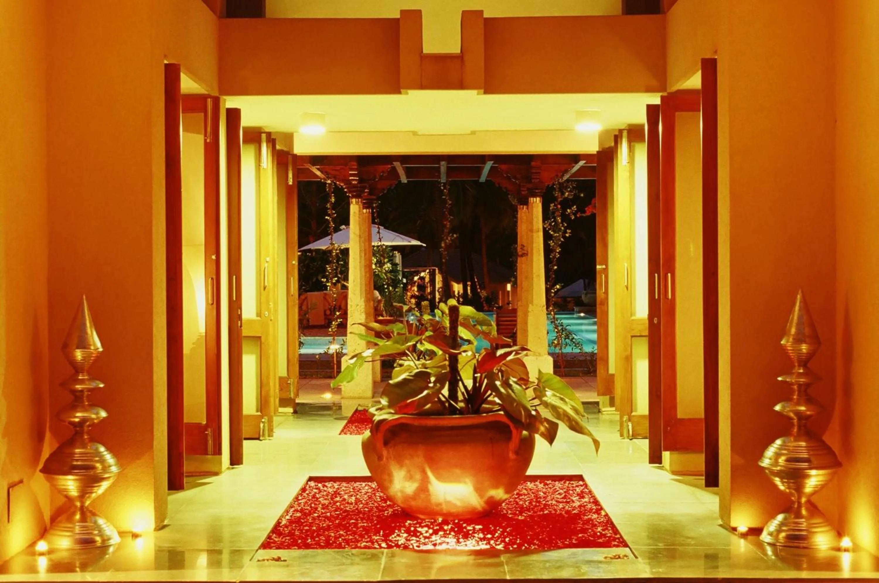 Decorative detail in Shreyas Retreat