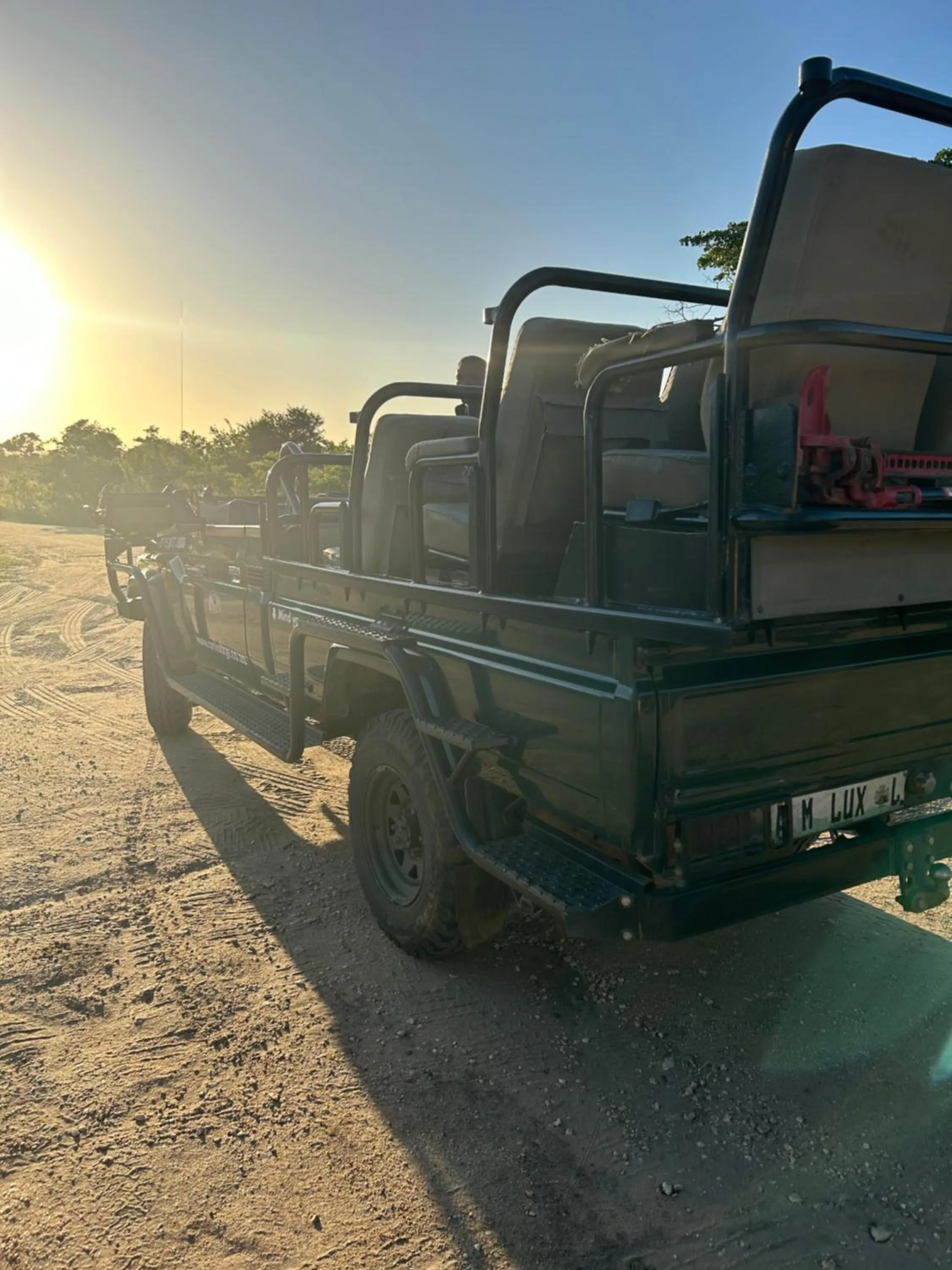 Sunrise in AM Lodge - Hoedspruit