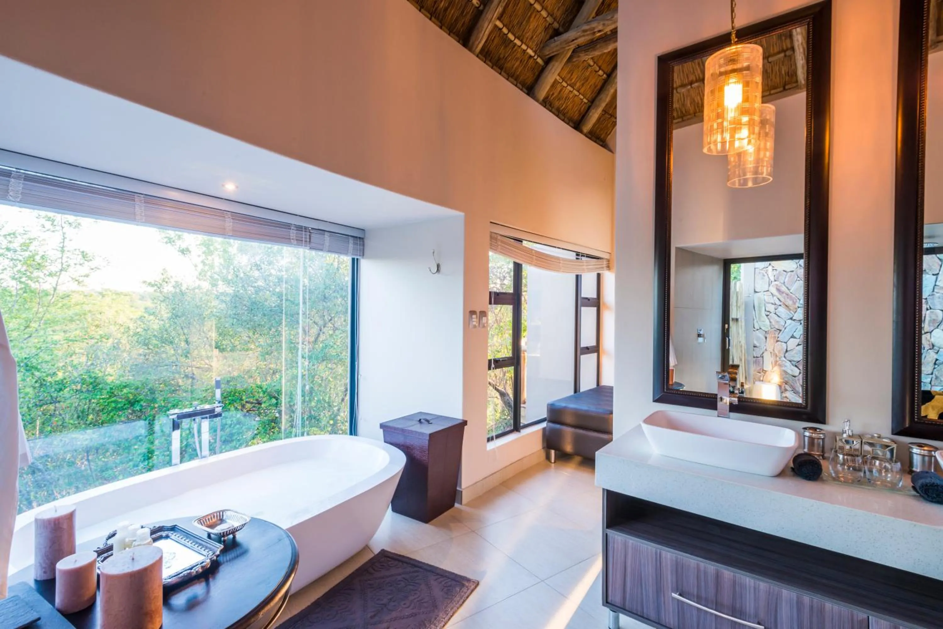 Bathroom in AM Lodge - Hoedspruit