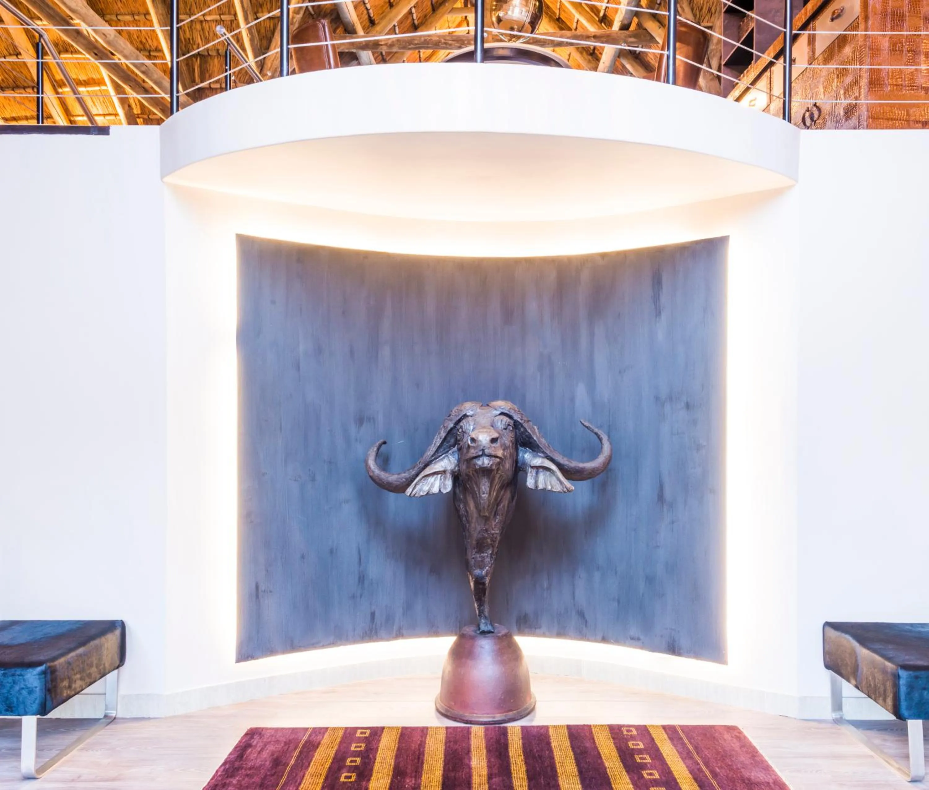 Facade/entrance in AM Lodge - Hoedspruit