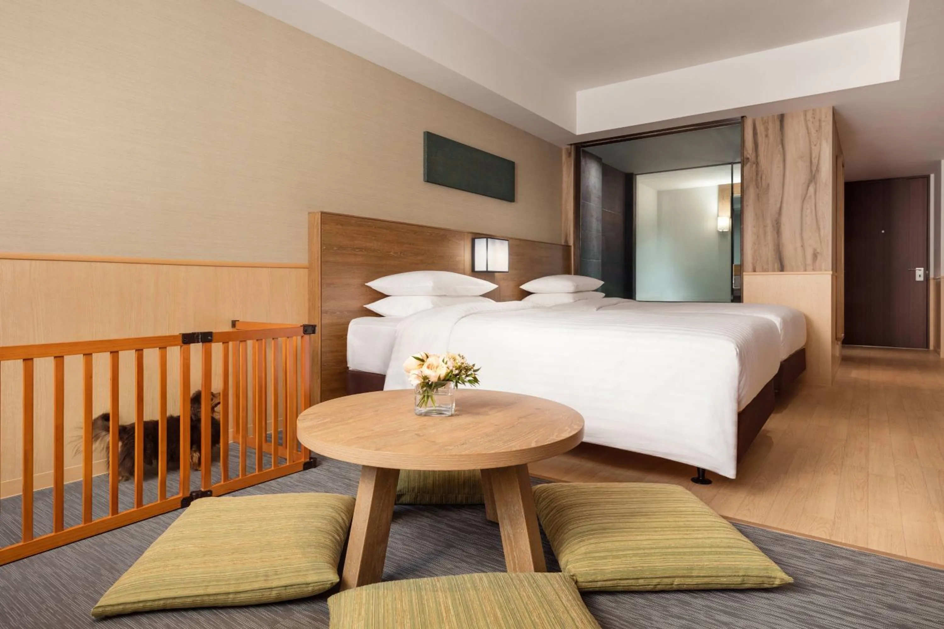 Photo of the whole room, Bed in Courtyard by Marriott Hakuba