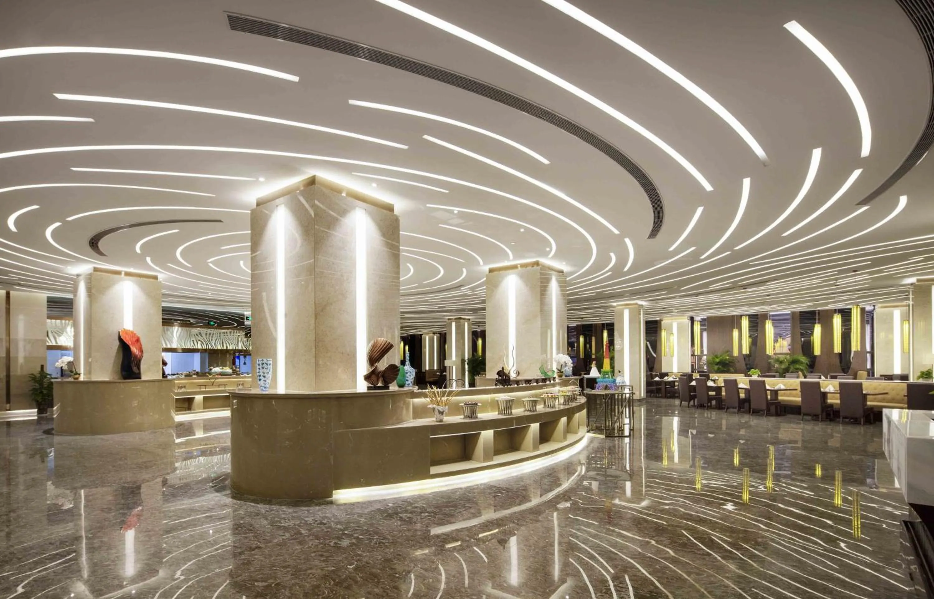 Lobby or reception in Ramada Plaza by Wyndham Xi'an South