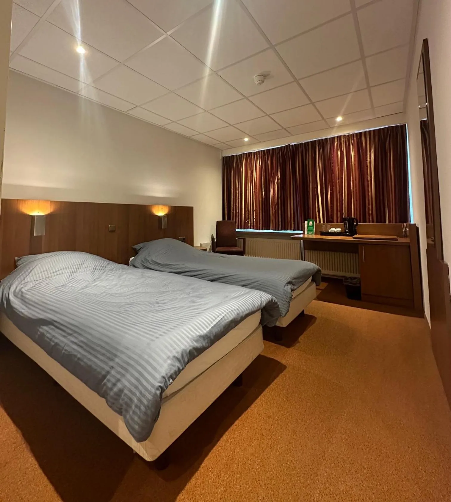 Bed in Hotel De Hertog