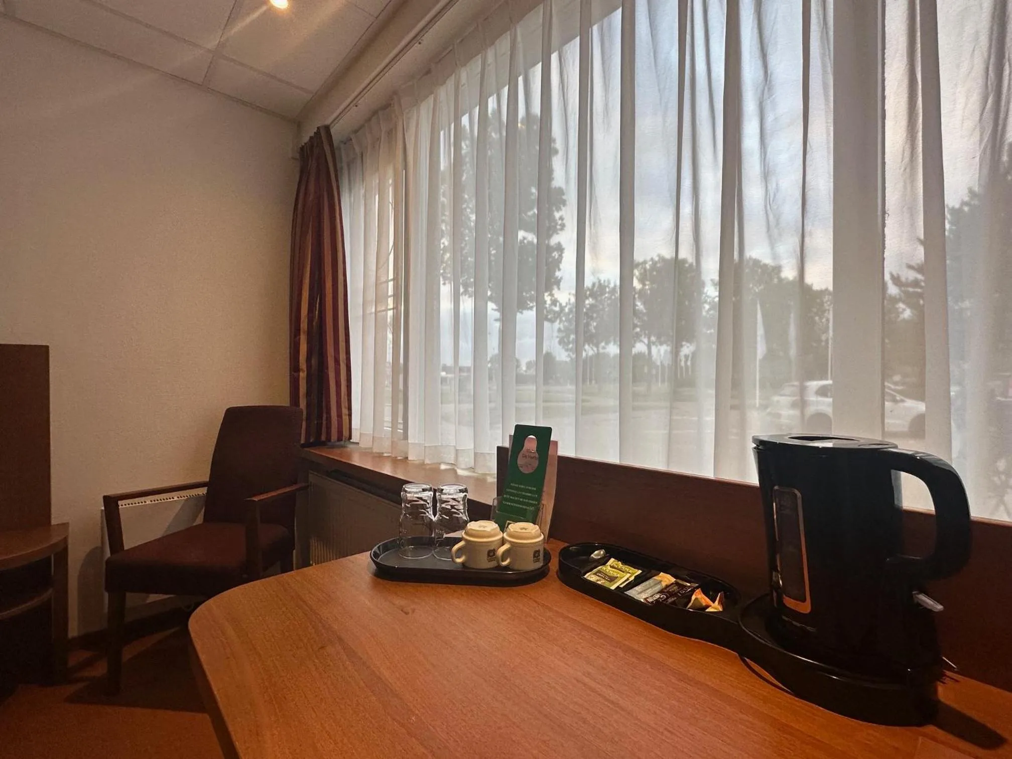 Coffee/tea facilities in Hotel De Hertog