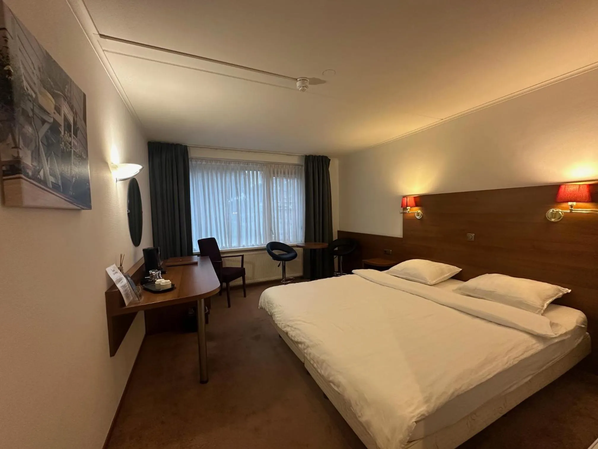 Bed in Hotel De Hertog