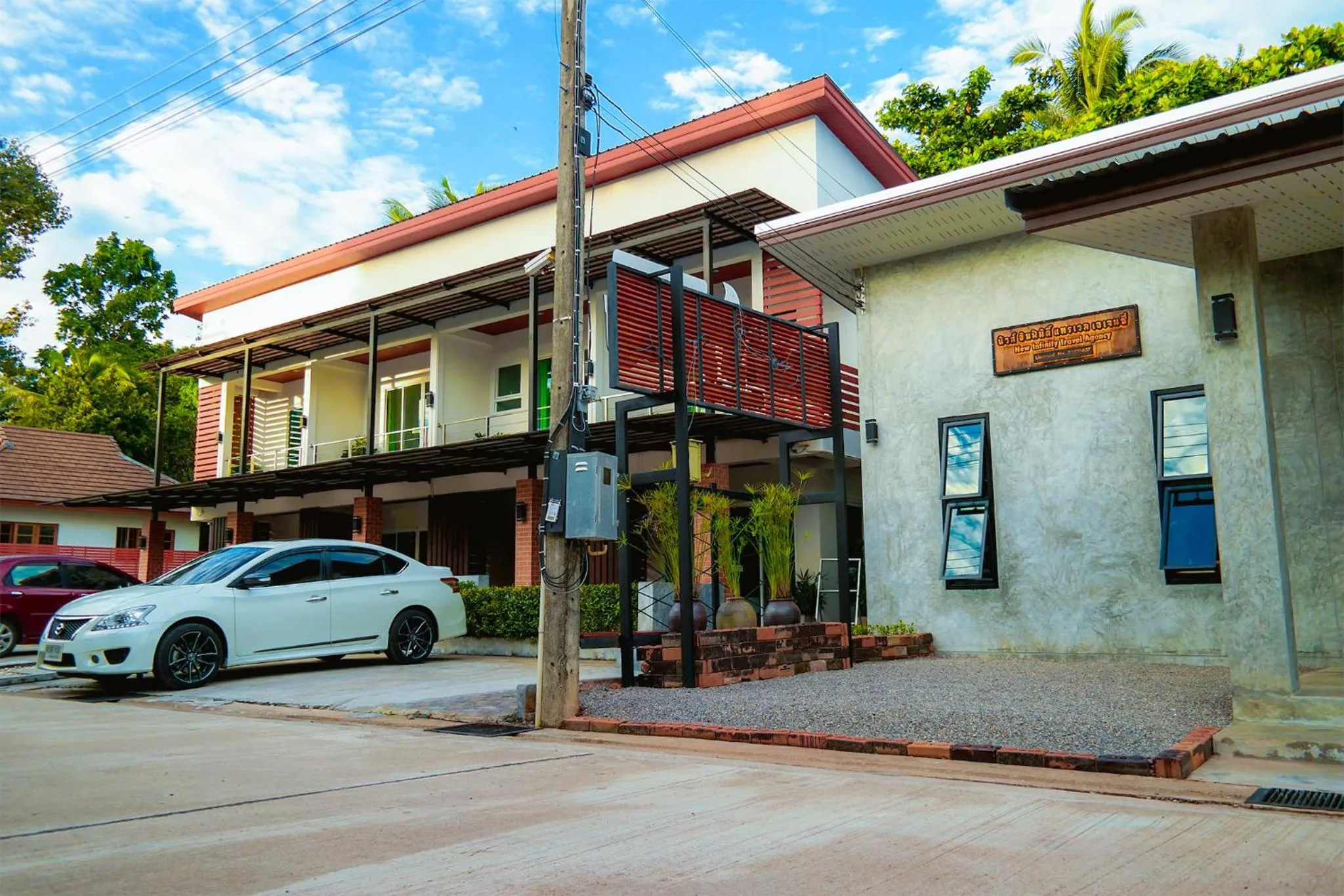 Facade/entrance in Baan i Talay Chumphon บ้านไอทะเลชุมพร