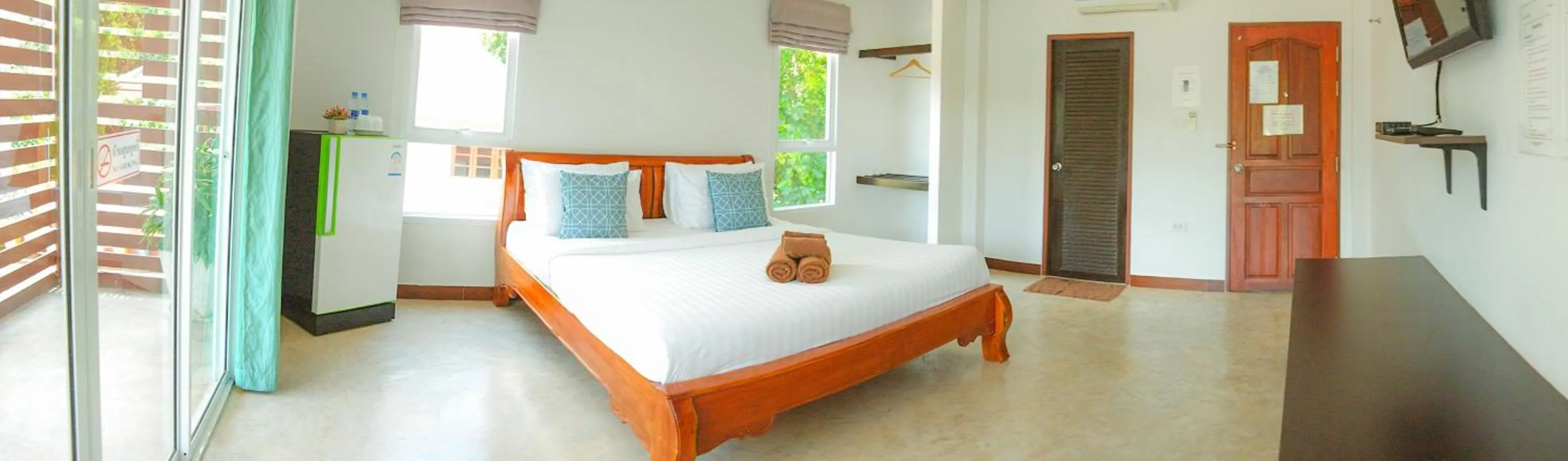 Bed in Baan i Talay Chumphon บ้านไอทะเลชุมพร