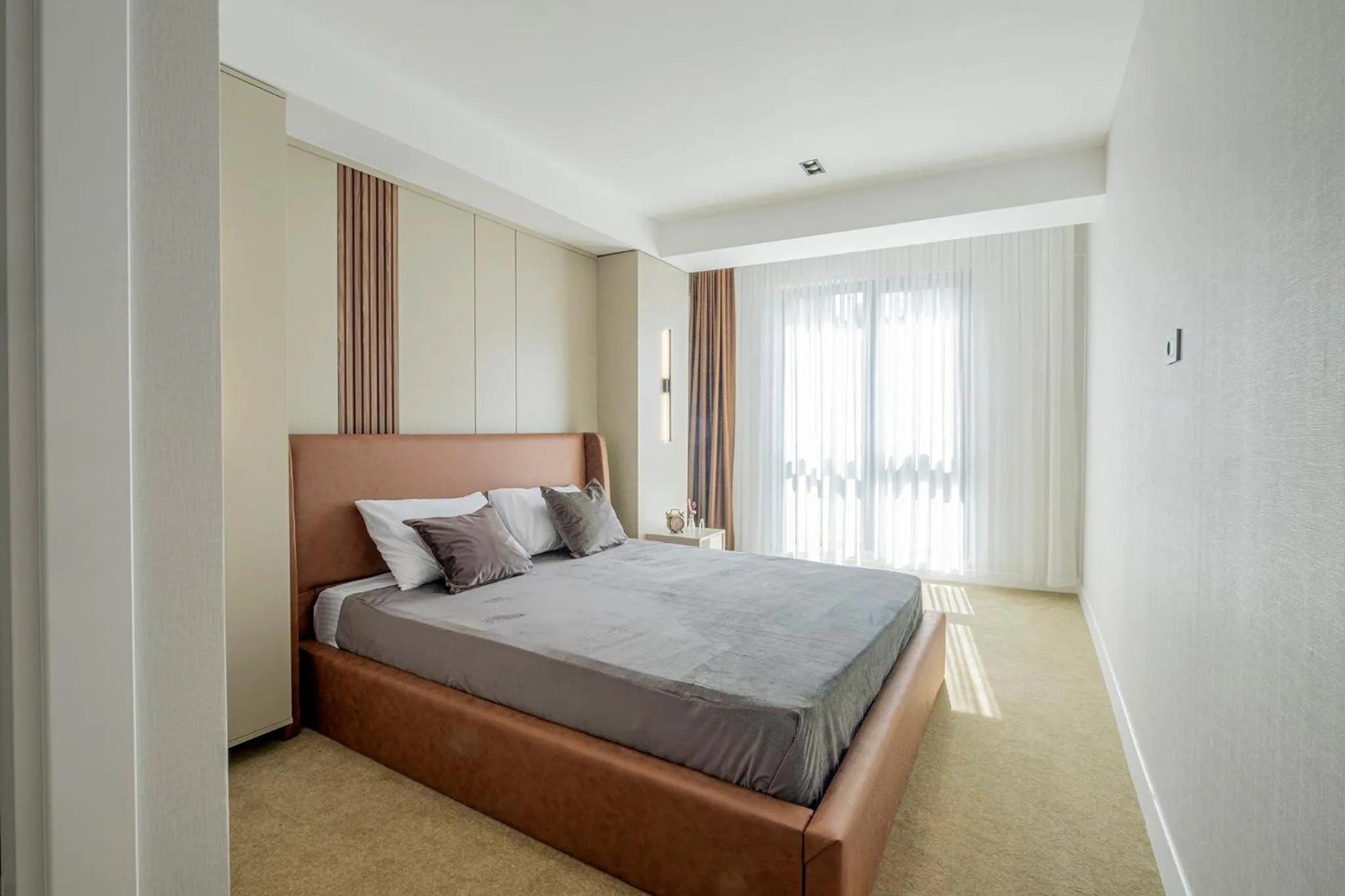 Bed in Euphrates Hotel Bursa