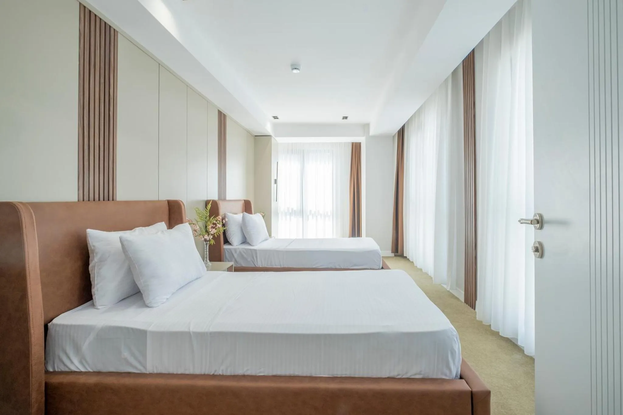 Bed in Euphrates Hotel Bursa