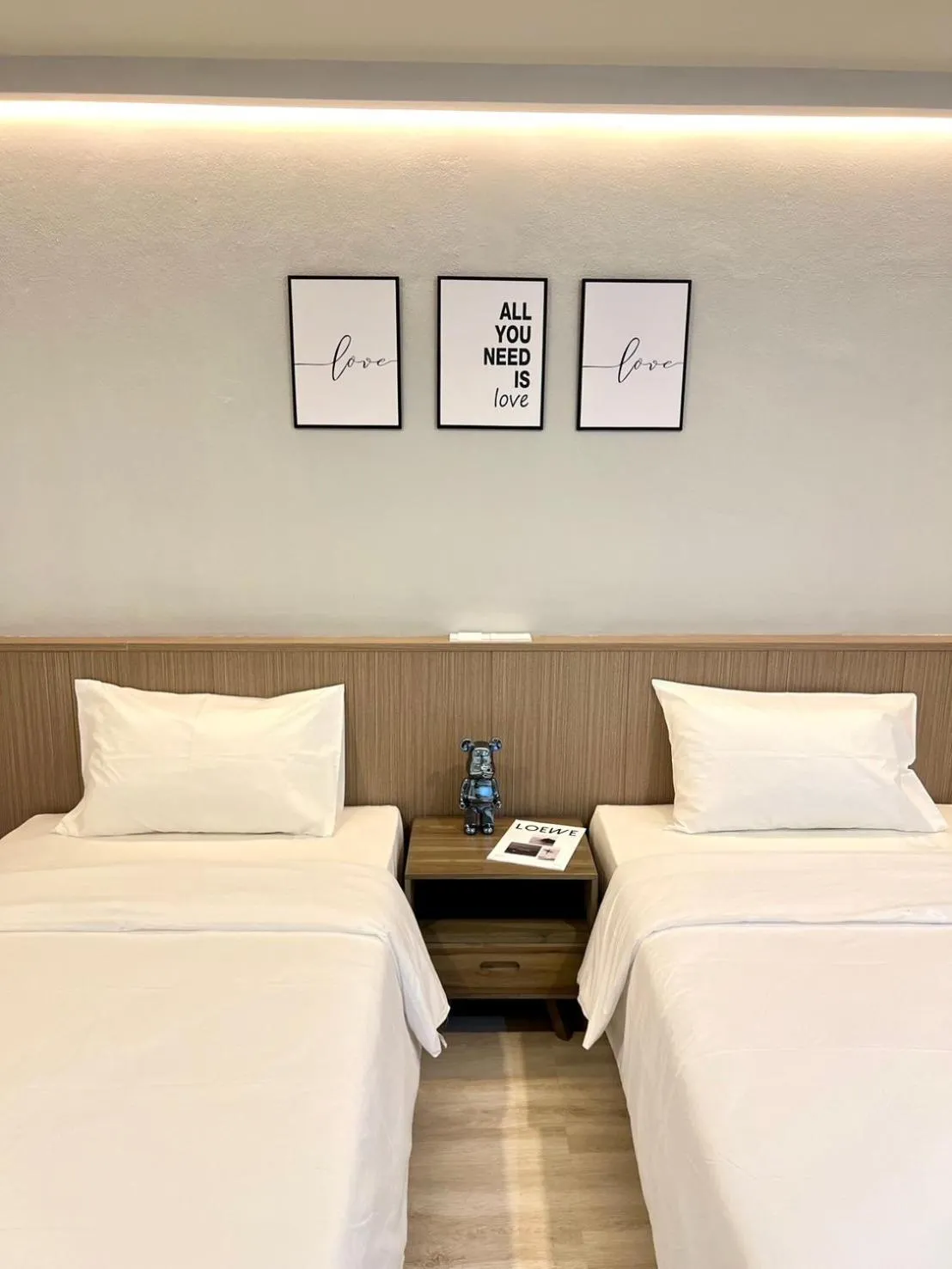 Bed in Bedter Hotel Phang Nga