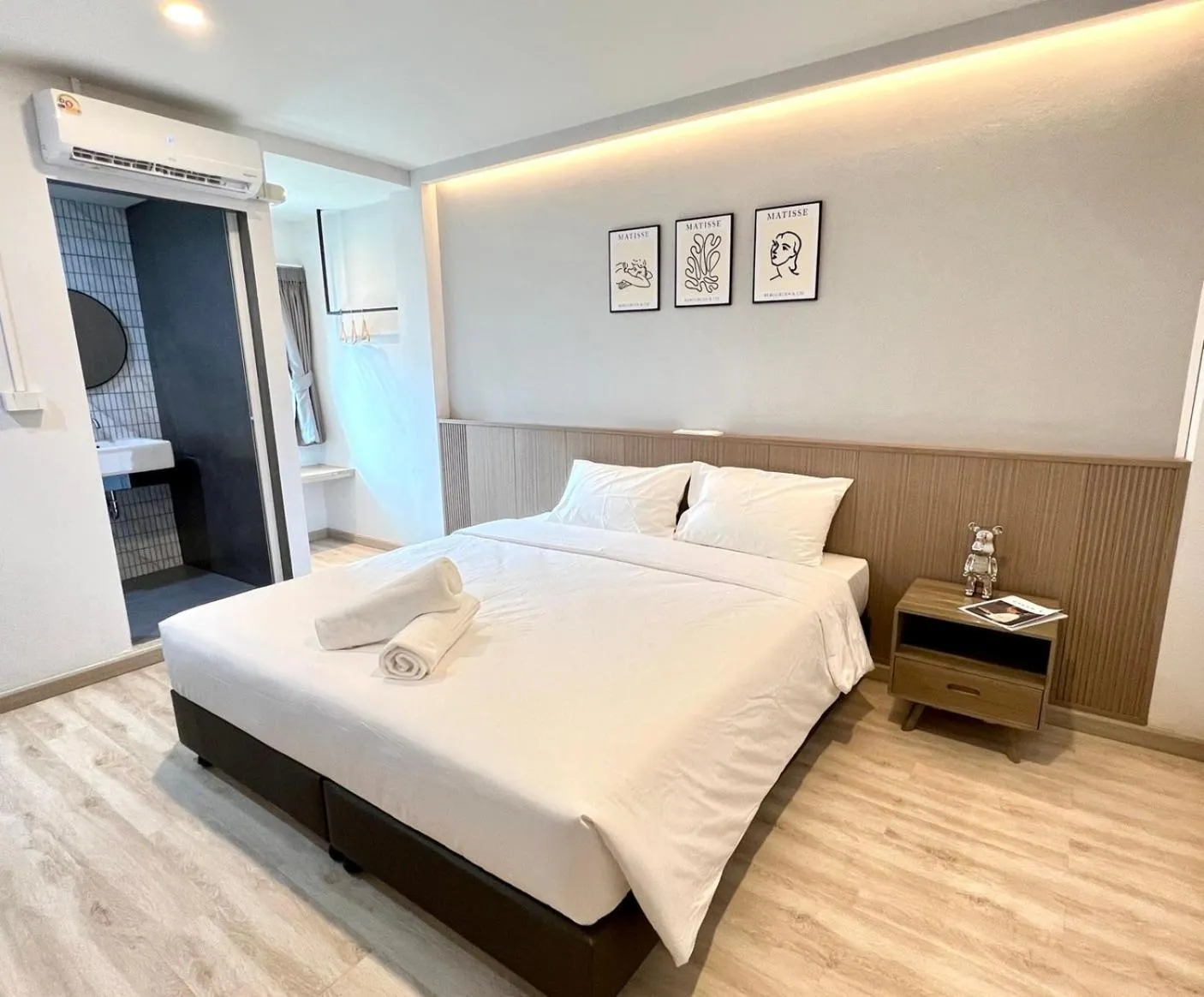 Bed in Bedter Hotel Phang Nga