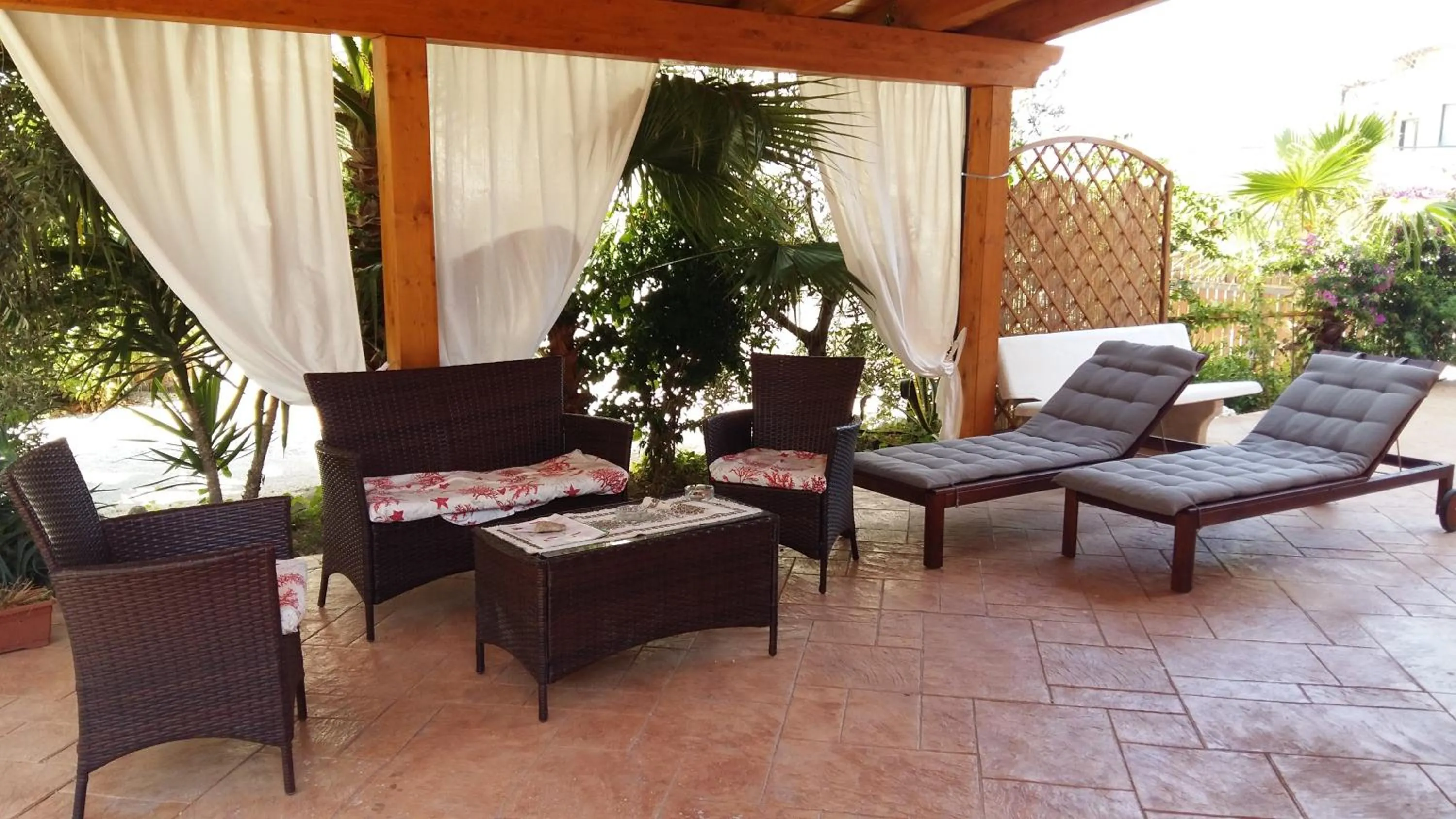 Balcony/Terrace in Viola di Mare Rooms and Parking