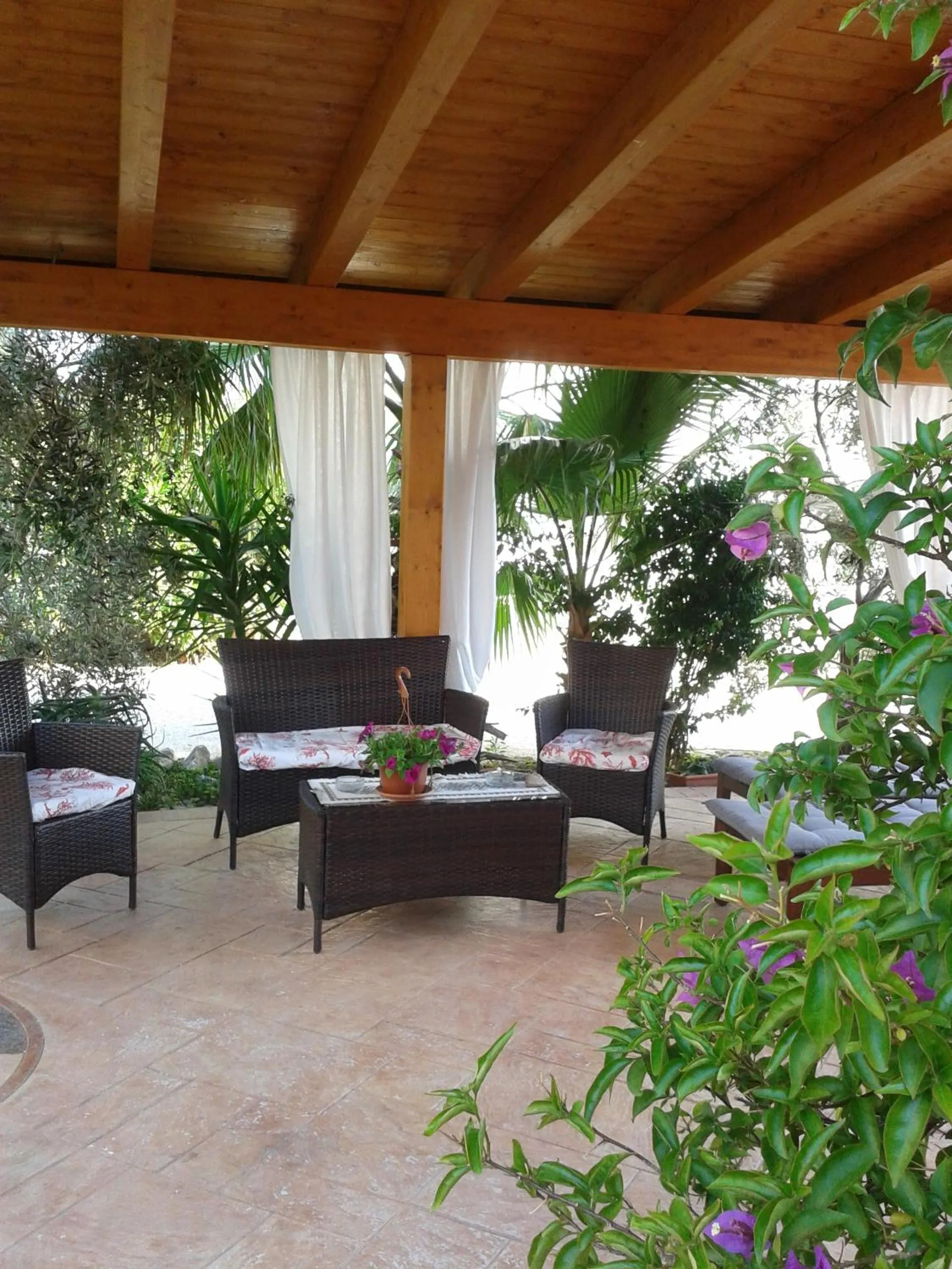 Balcony/Terrace in Viola di Mare Rooms and Parking