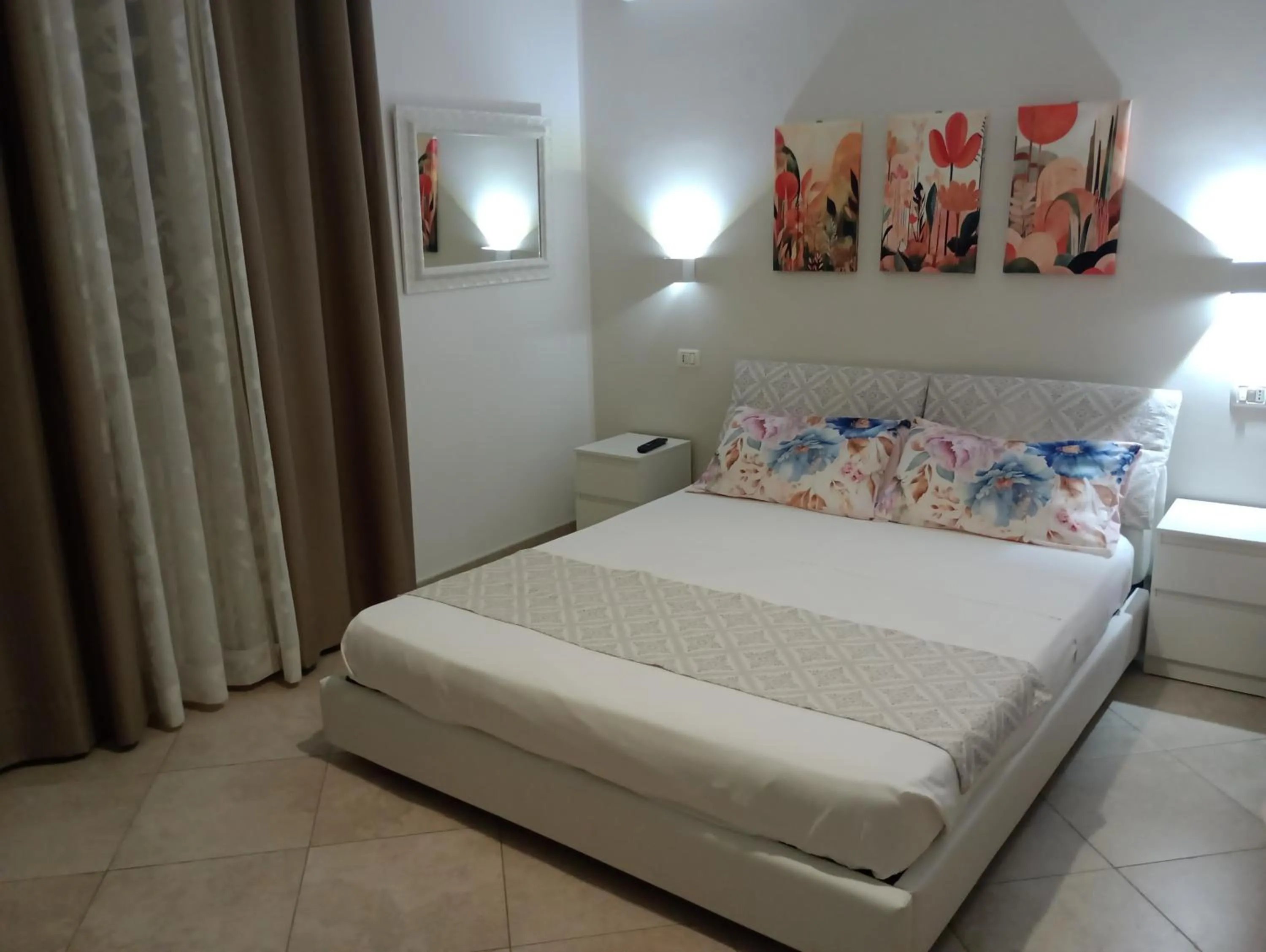 Bed in Viola di Mare Rooms and Parking