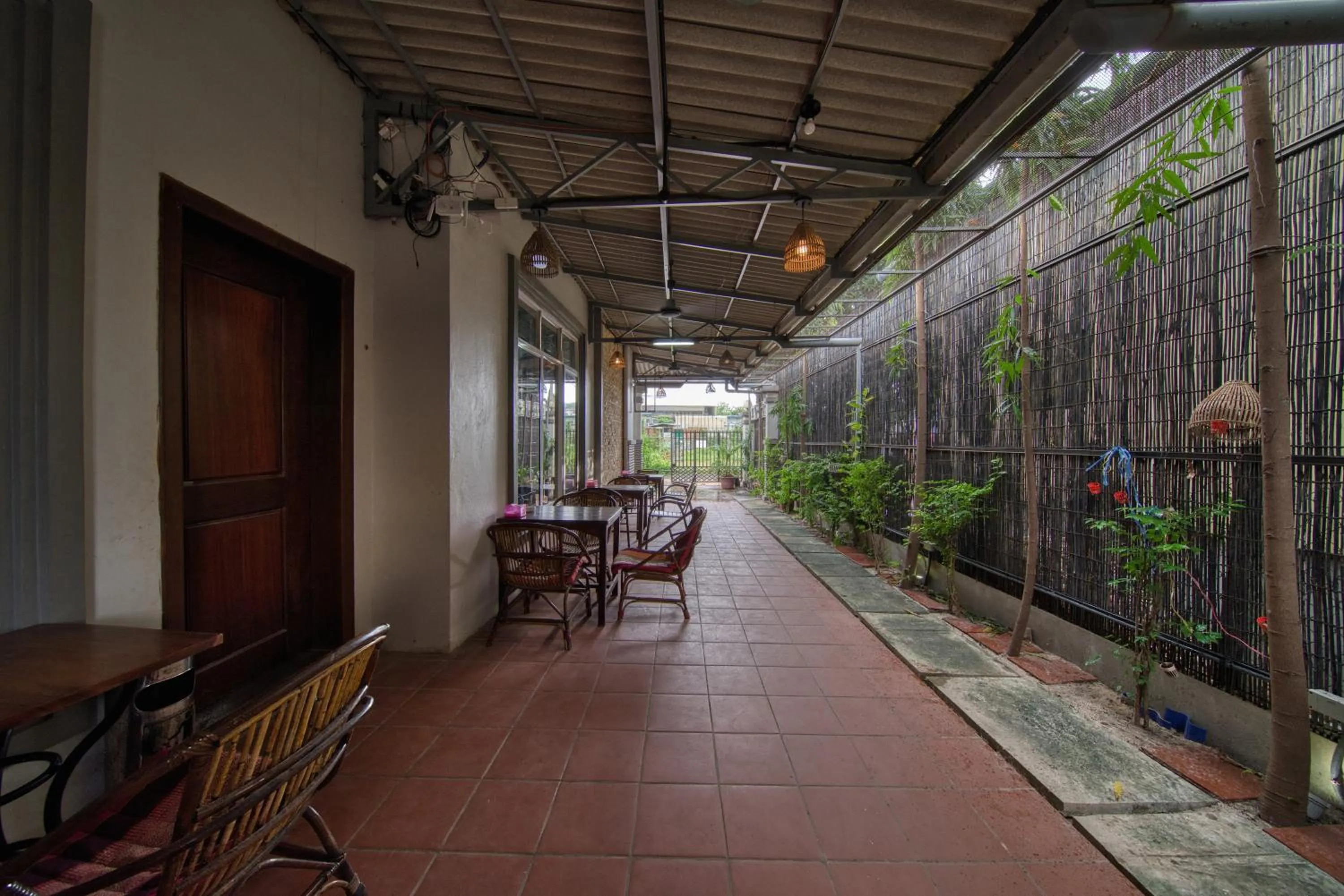Patio in Kalinga Art Home Guest House