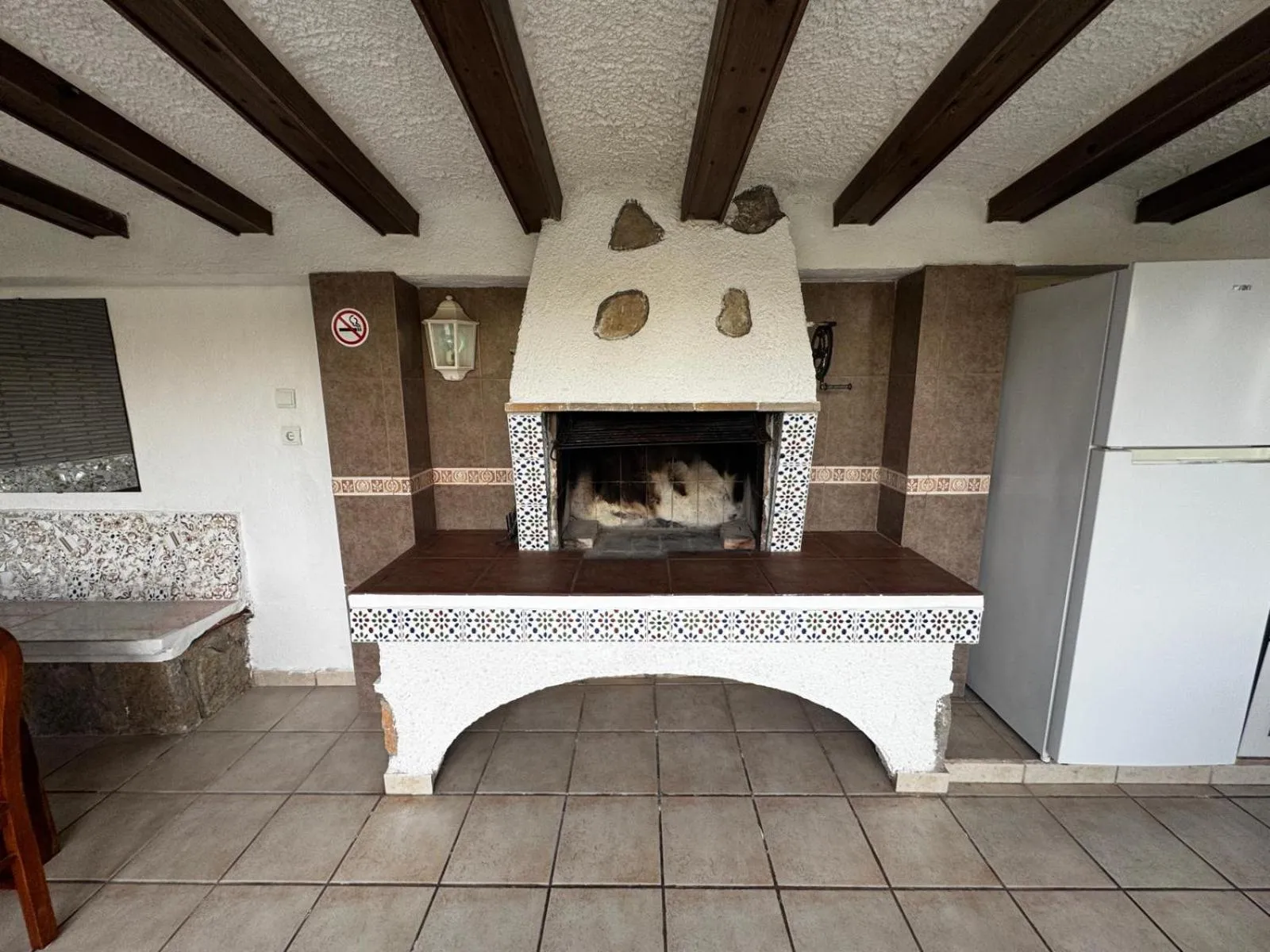 BBQ facilities in Villa Cristina, Miami Platja, Spanien